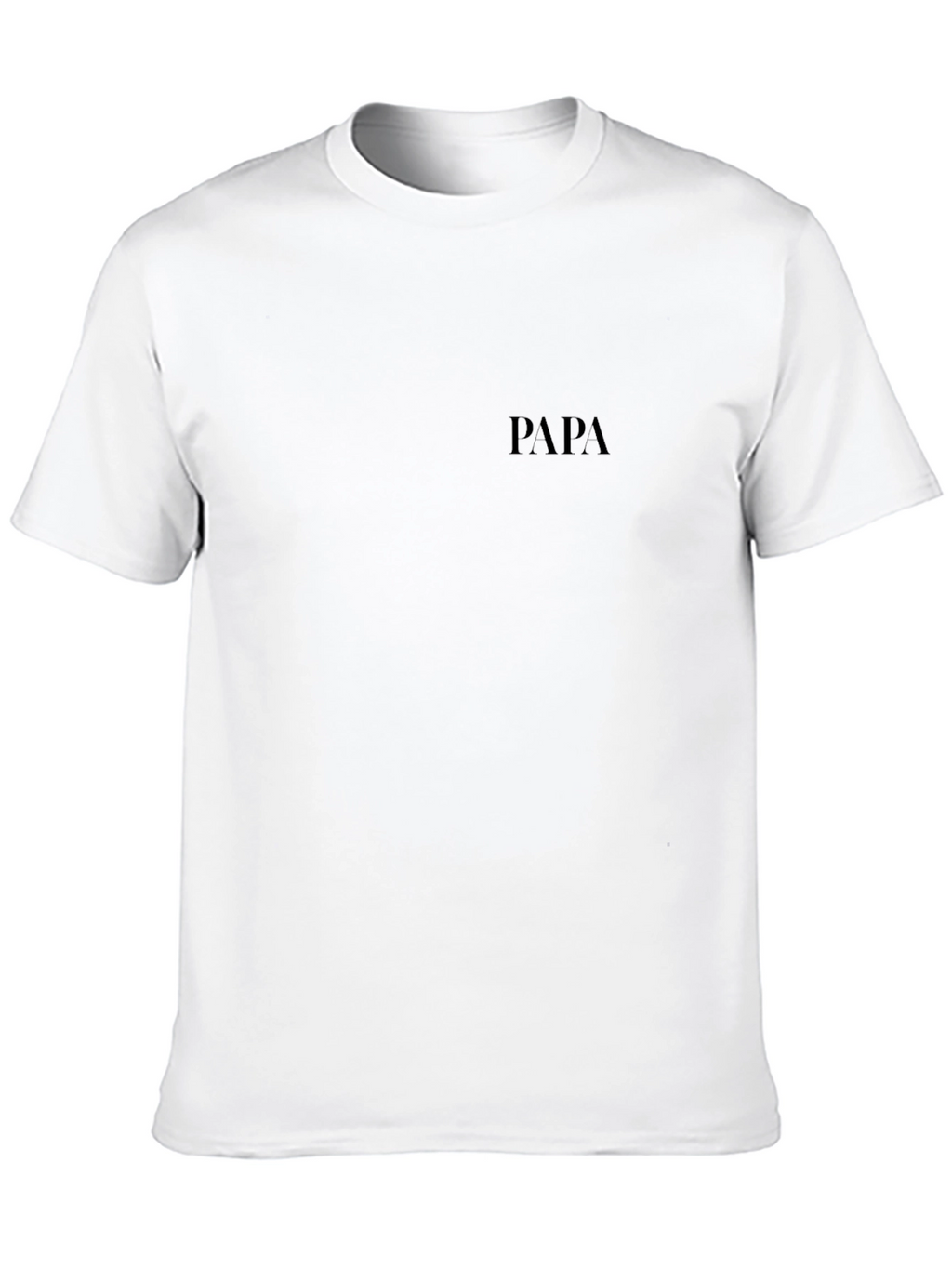 Papa Classic Black T-Shirt - Stylish & Comfortable