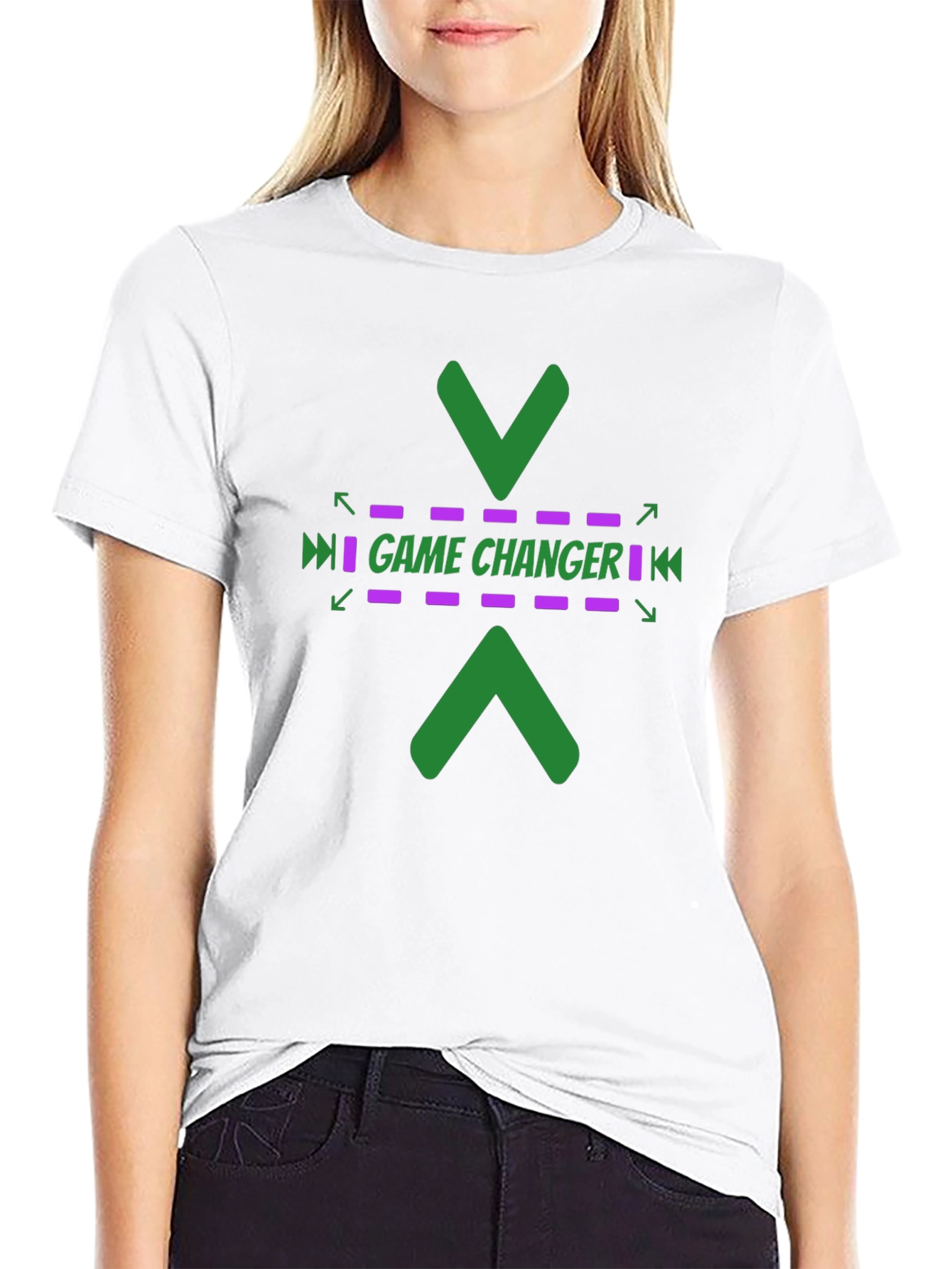 Game Changer Graphic Tee - Stylish Black T-Shirt