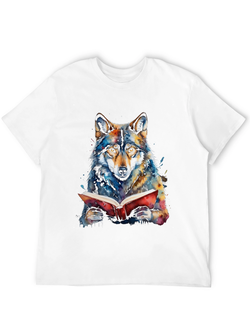 Reading Wolf Graphic Tee