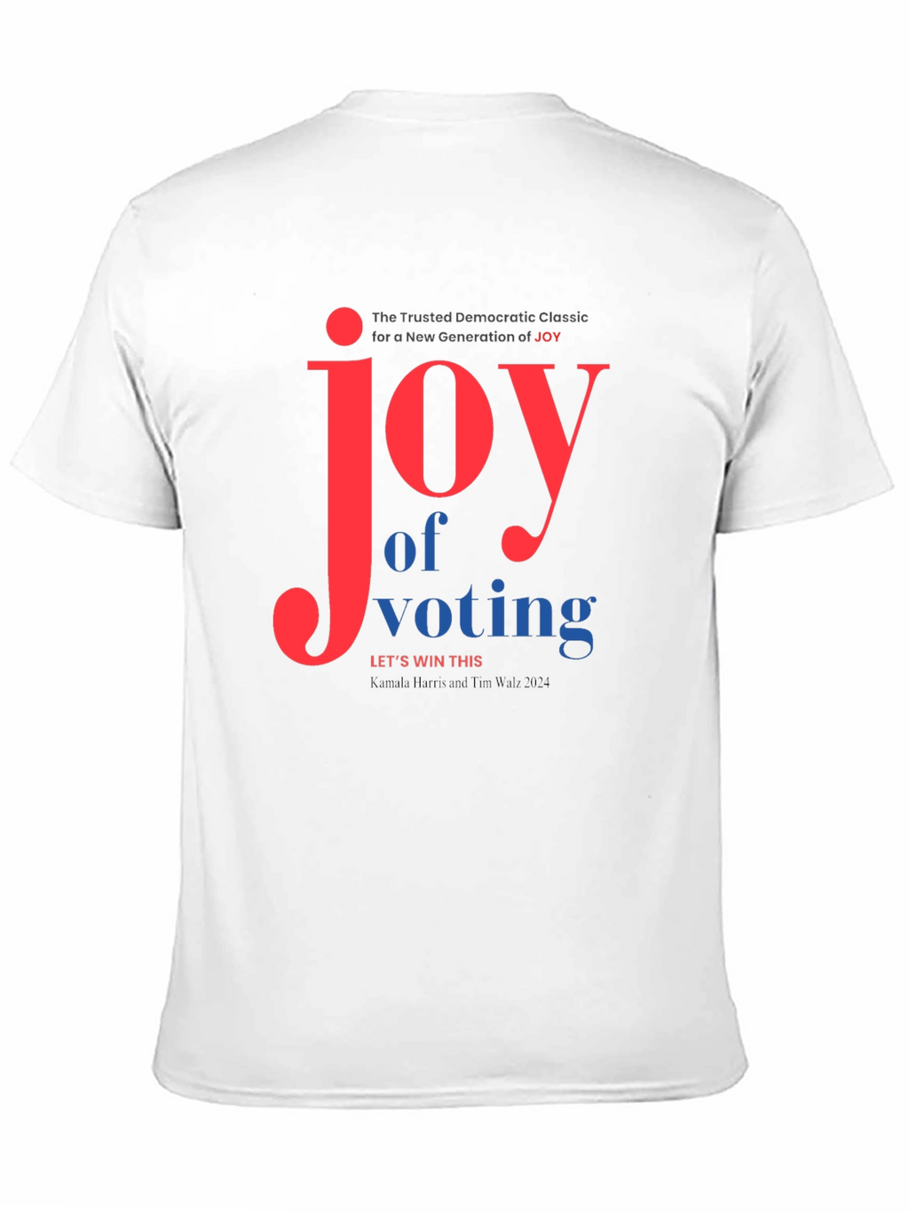 Joy of Voting Graphic Tee