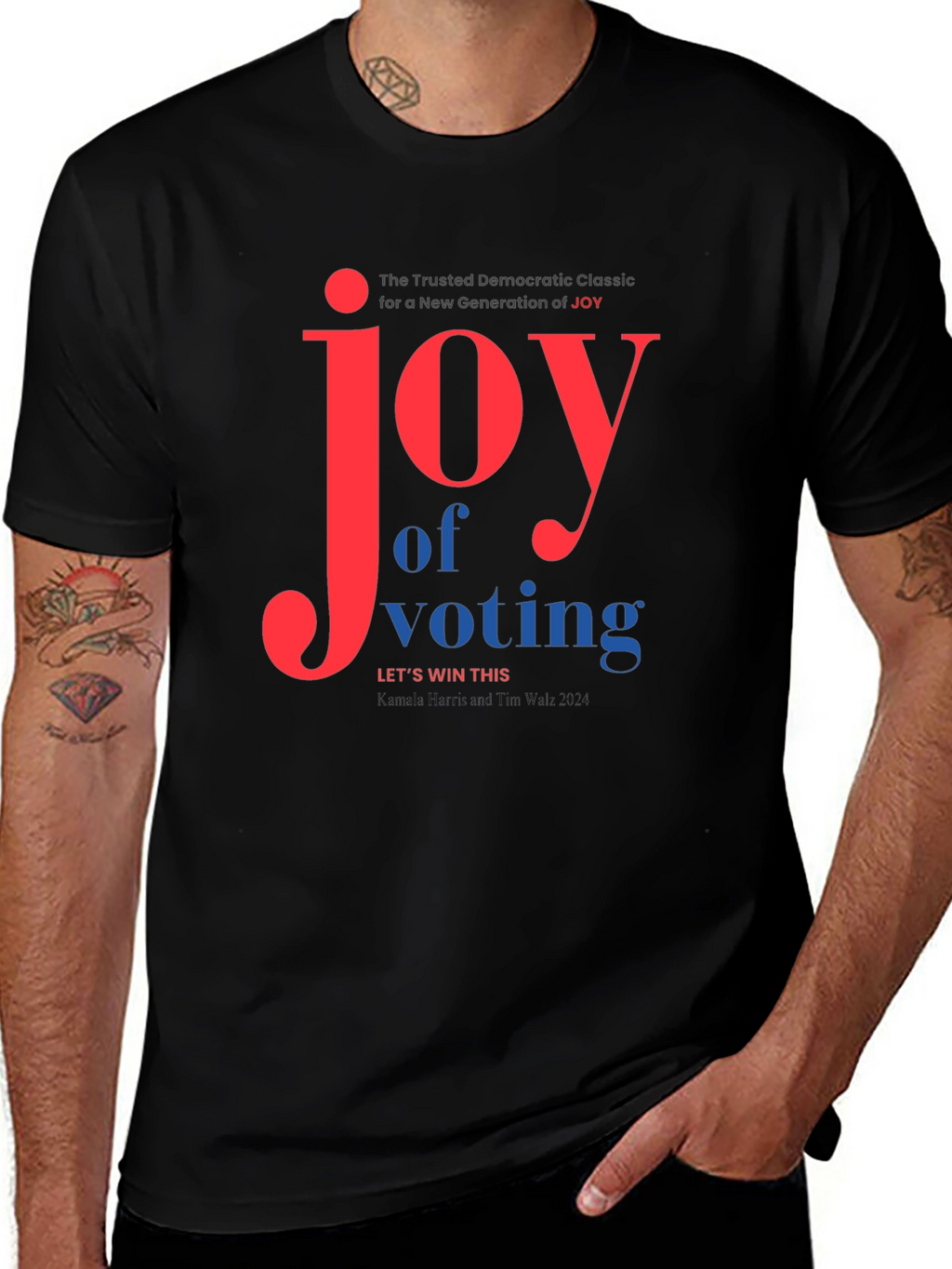 Joy of Voting Graphic Tee