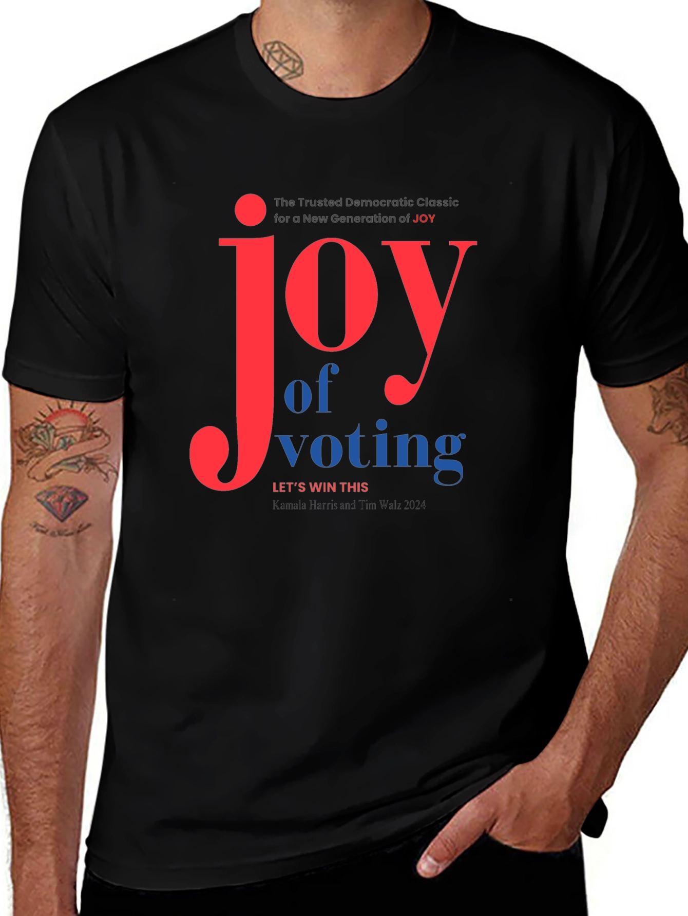 Joy of Voting Graphic Tee