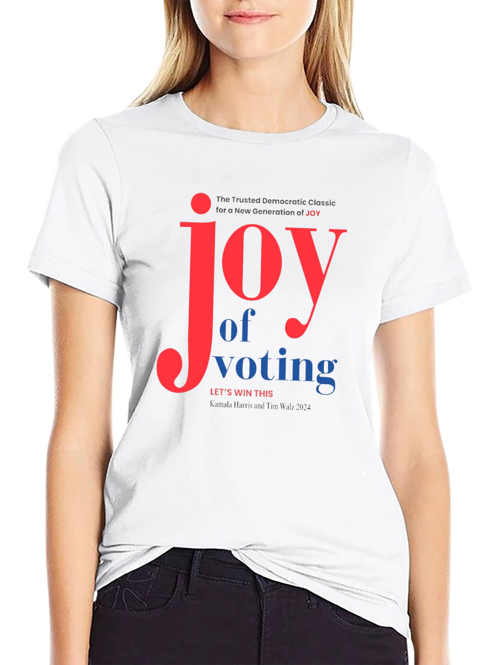 Joy of Voting Graphic Tee