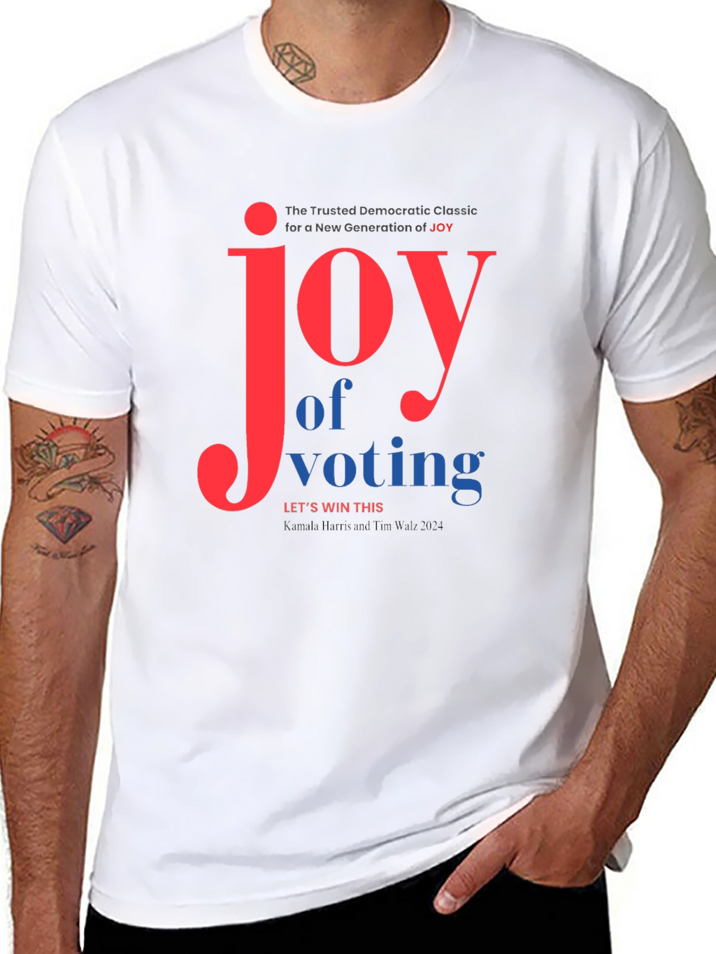 Joy of Voting Graphic Tee