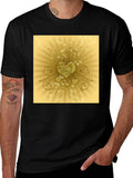 Golden Hearts T-Shirt - Stylish Graphic Tee