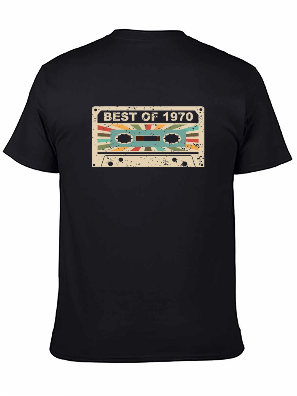 Best of 1970 Retro Cassette Graphic T-Shirt