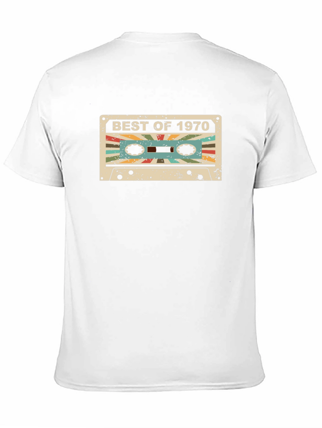 Best of 1970 Retro Cassette Graphic T-Shirt