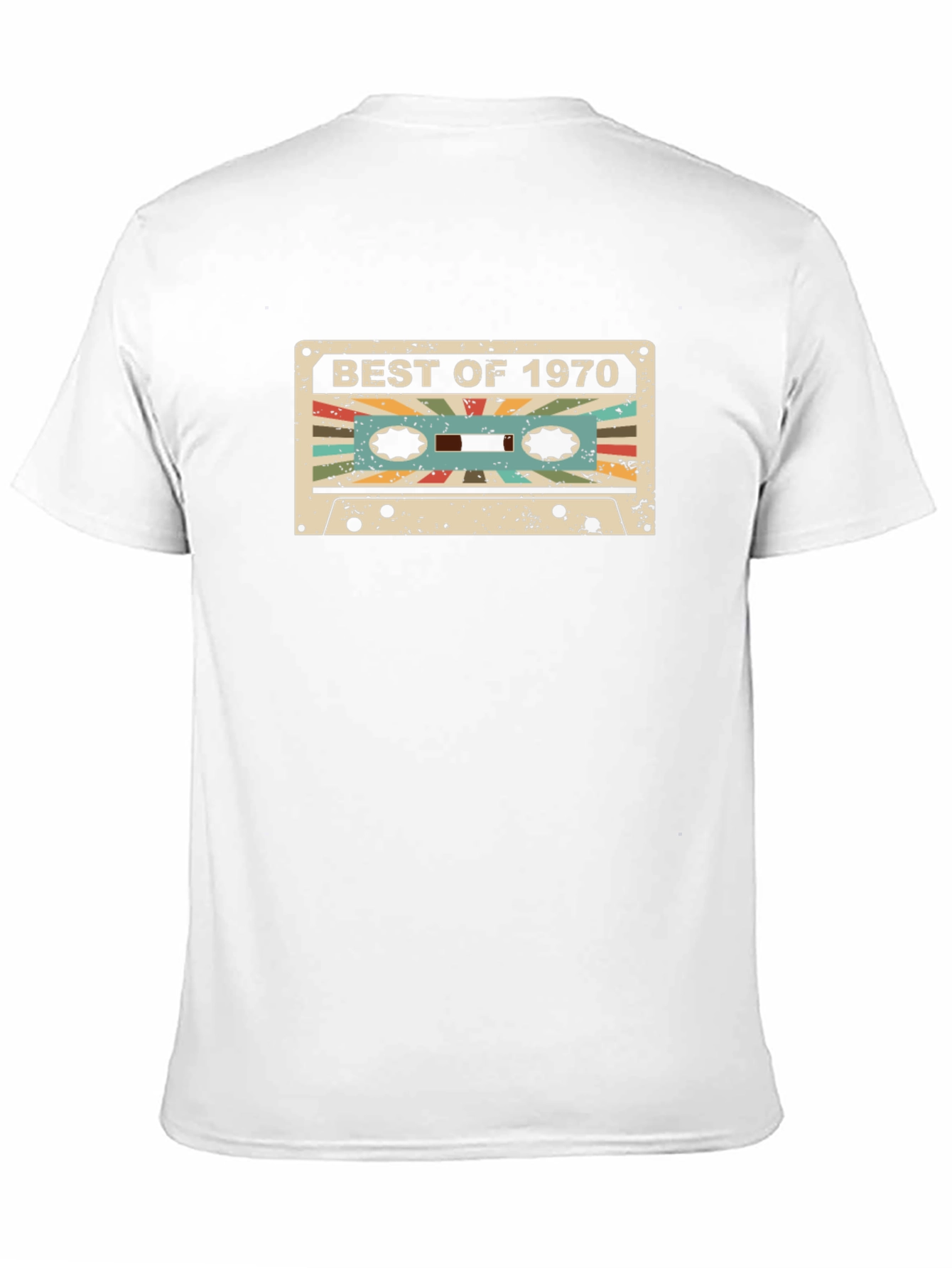 Best of 1970 Retro Cassette Graphic T-Shirt