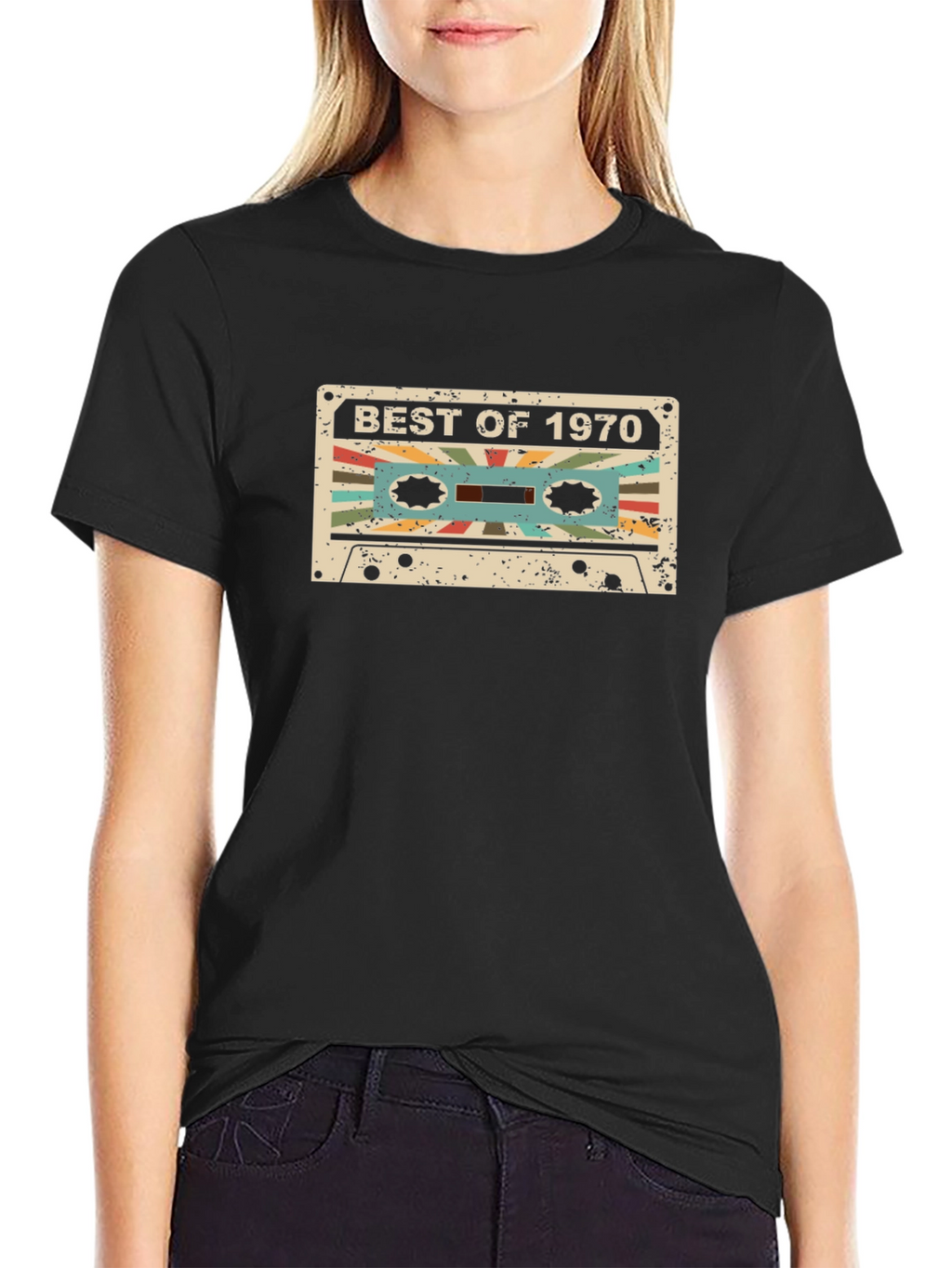Best of 1970 Retro Cassette Graphic T-Shirt