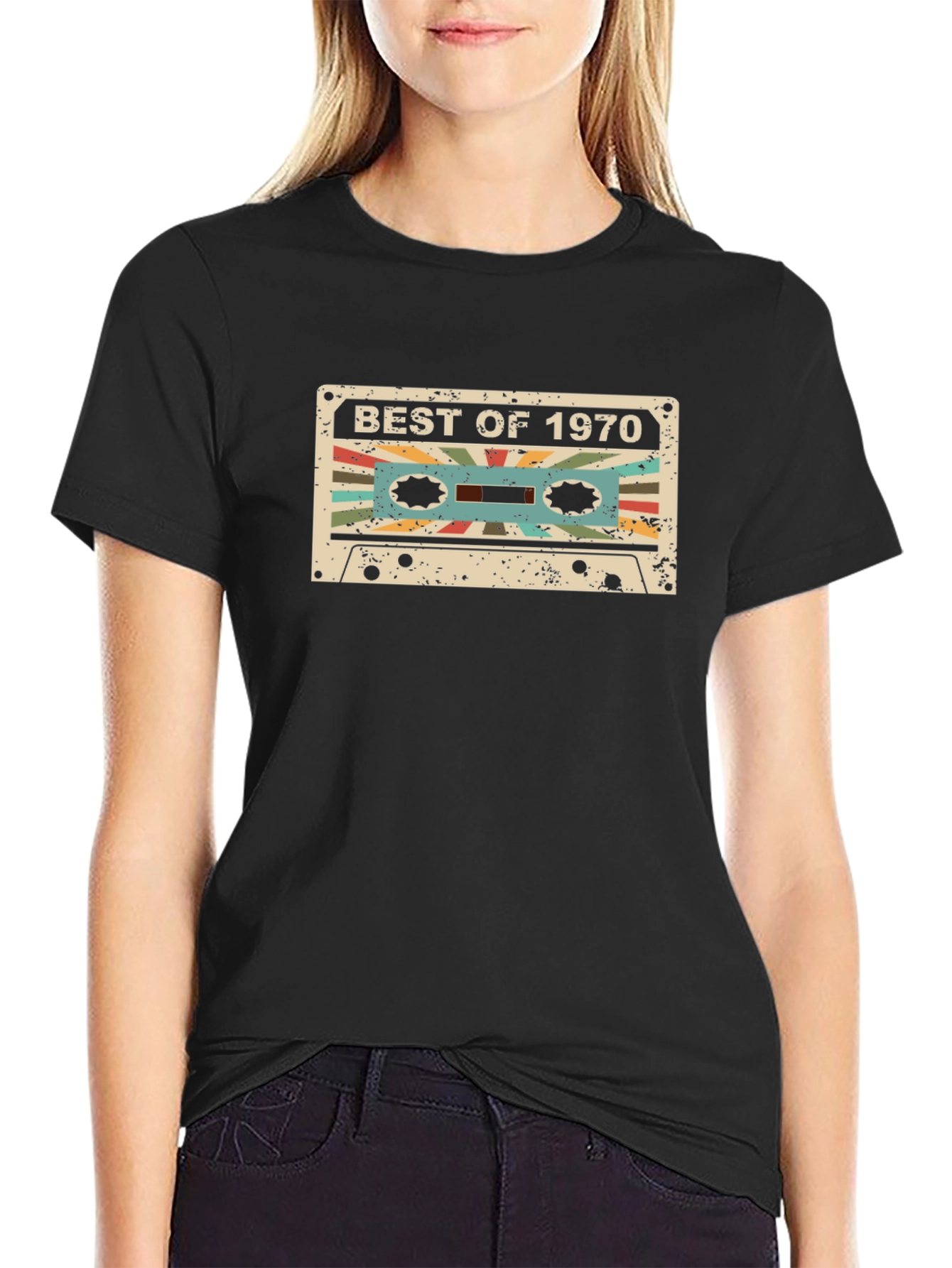 Best of 1970 Retro Cassette Graphic T-Shirt