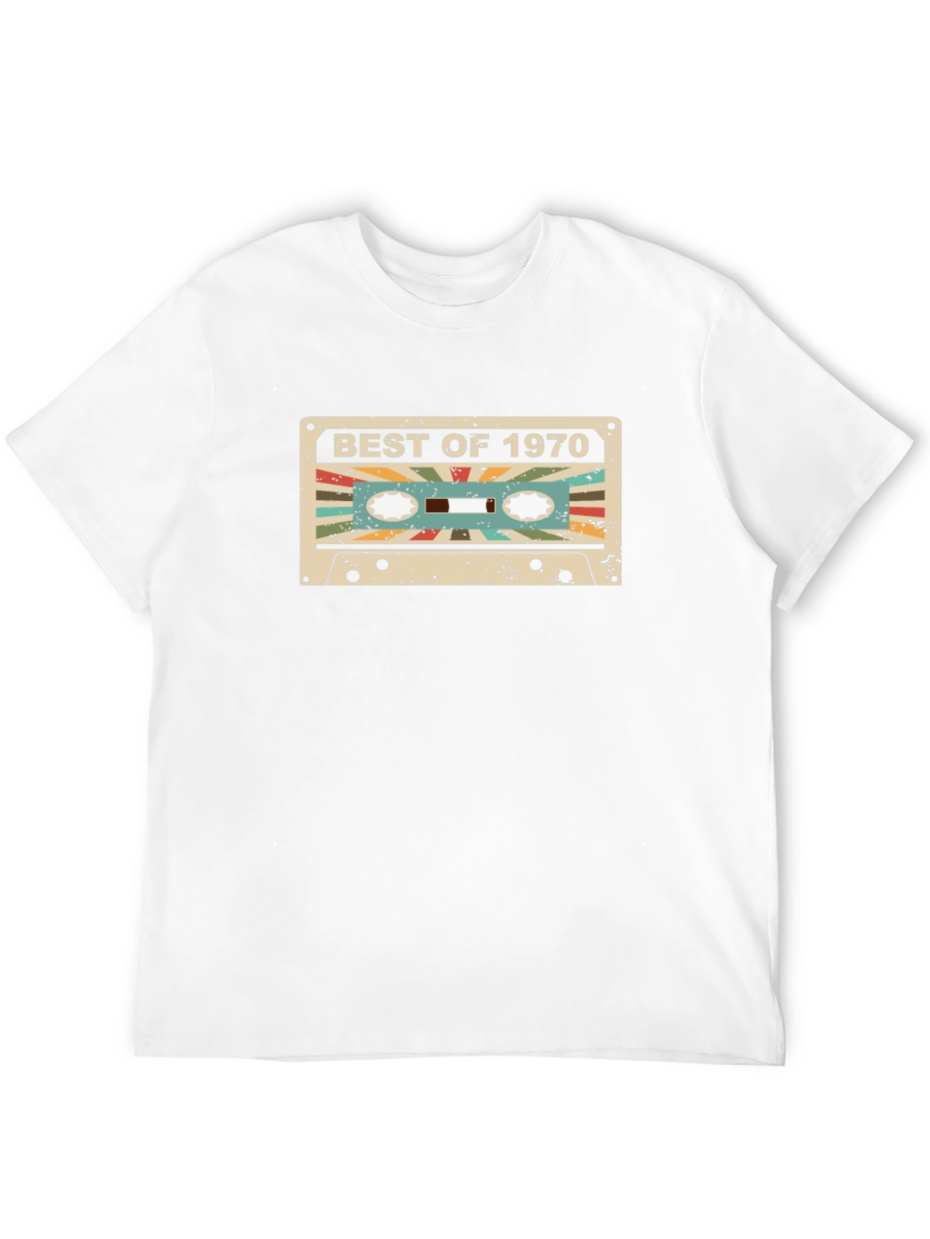 Best of 1970 Retro Cassette Graphic T-Shirt