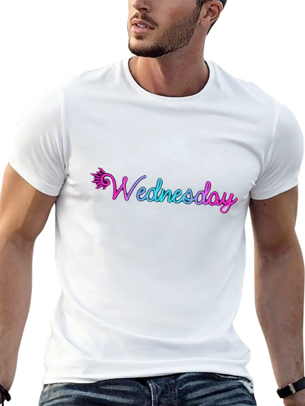 Wednesday Graphic Tee - Black