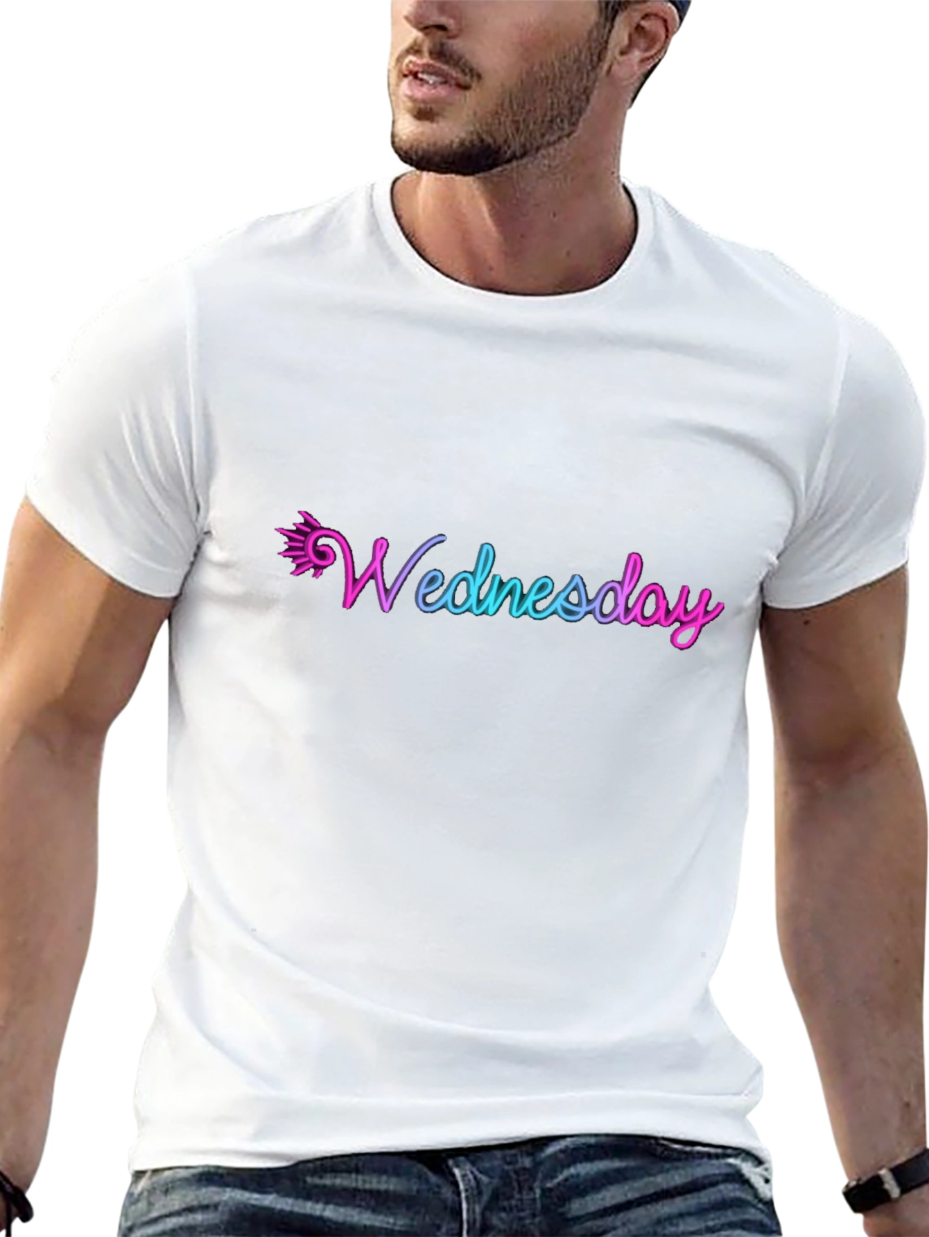Wednesday Graphic Tee - Black