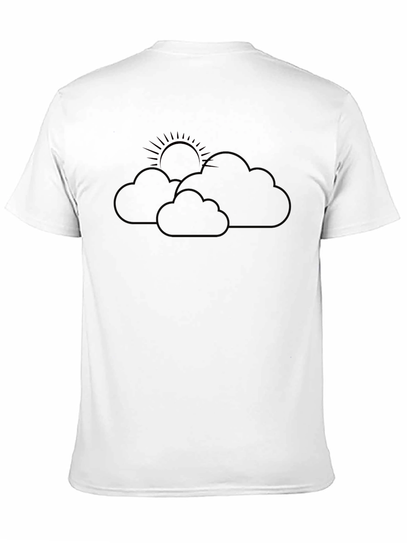 Cloudy Day T-Shirt - Weather Graphic Tee