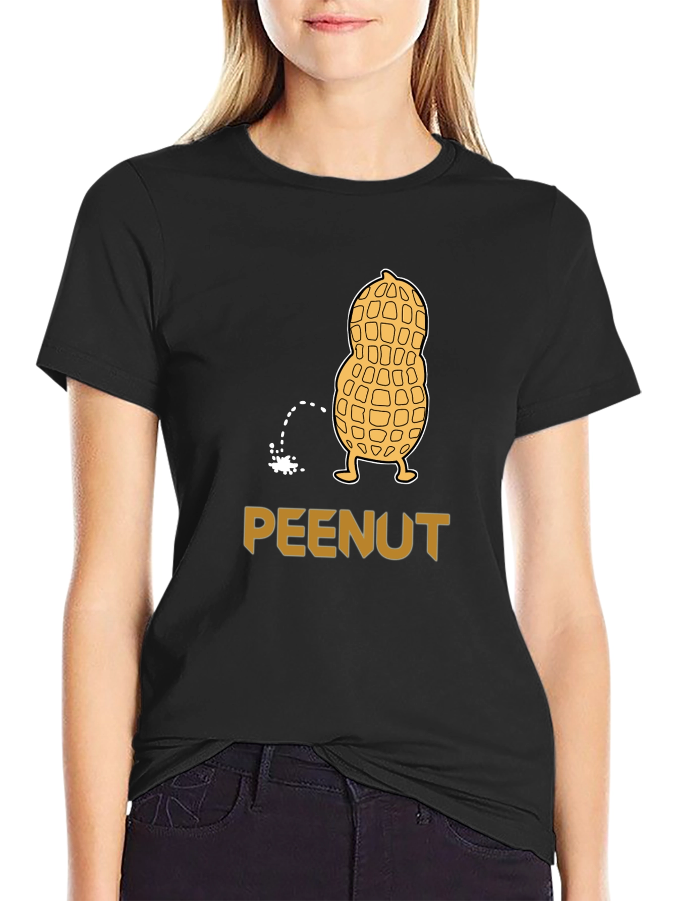 Peenut Humor T-Shirt - Funny Graphic Tee