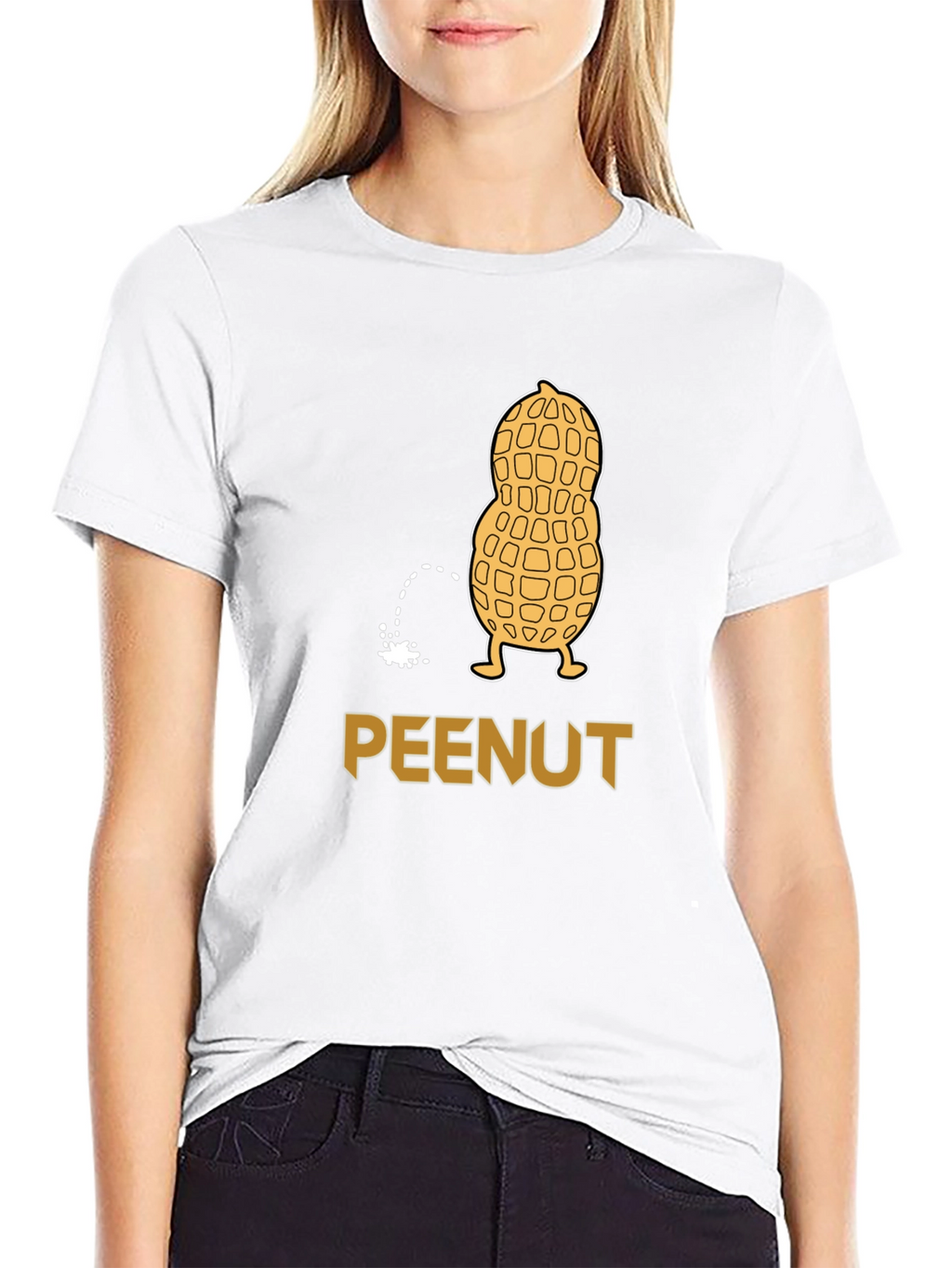 Peenut Humor T-Shirt - Funny Graphic Tee