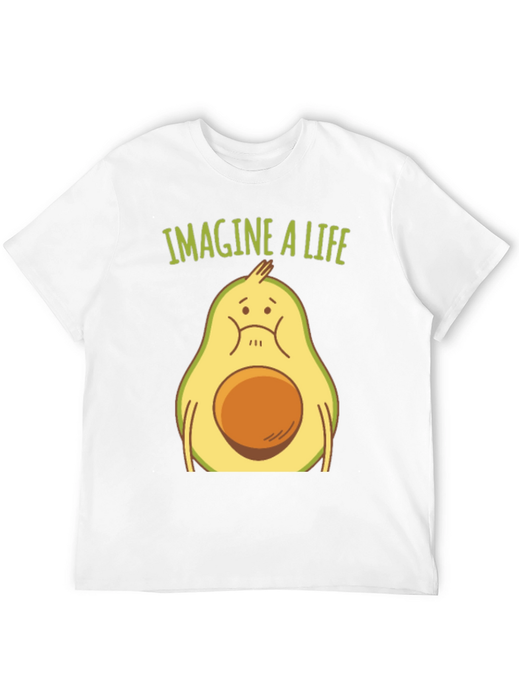 Imagine a Life Avocado Graphic Tee - Unisex