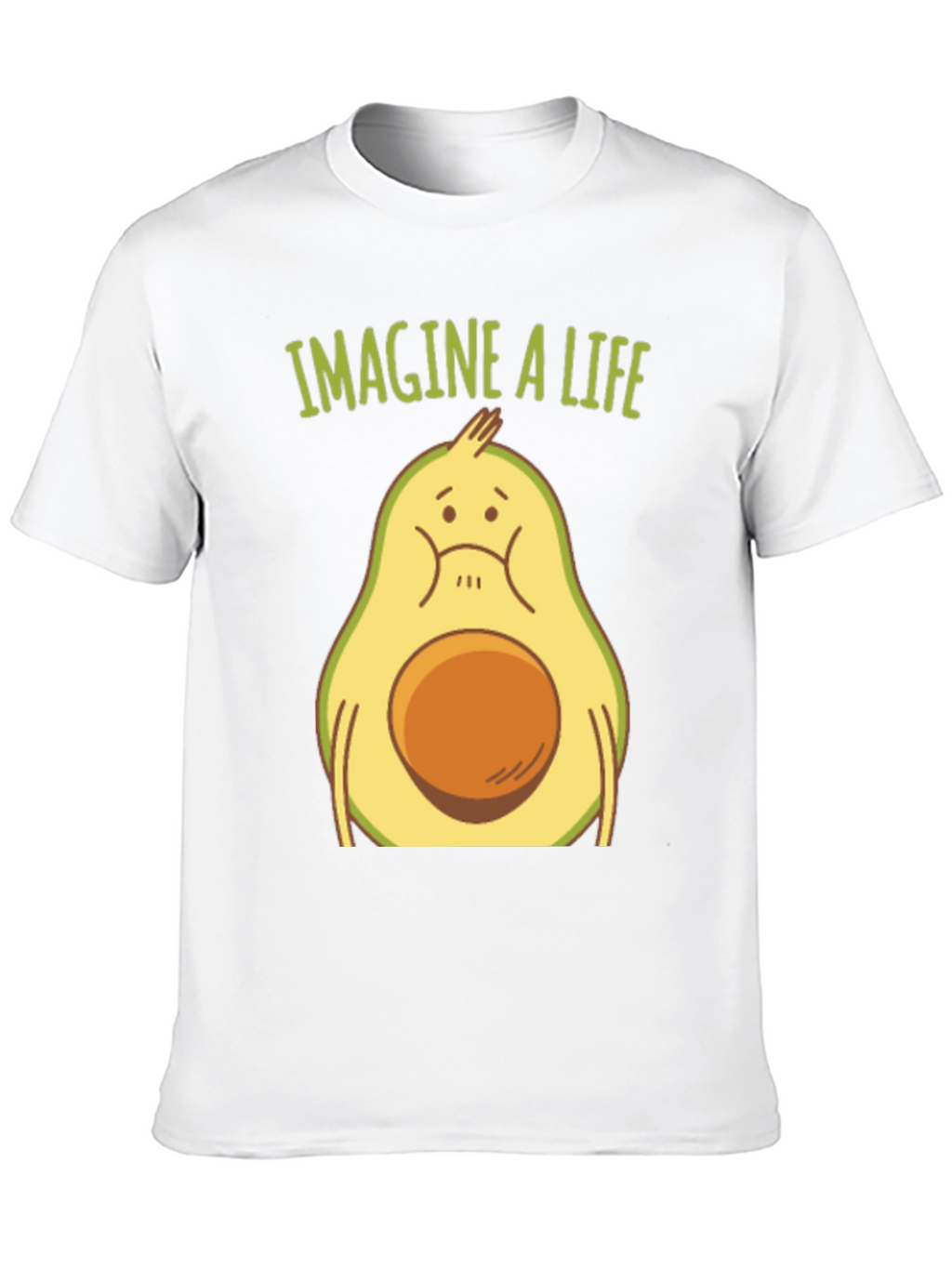Imagine a Life Avocado Graphic Tee - Unisex