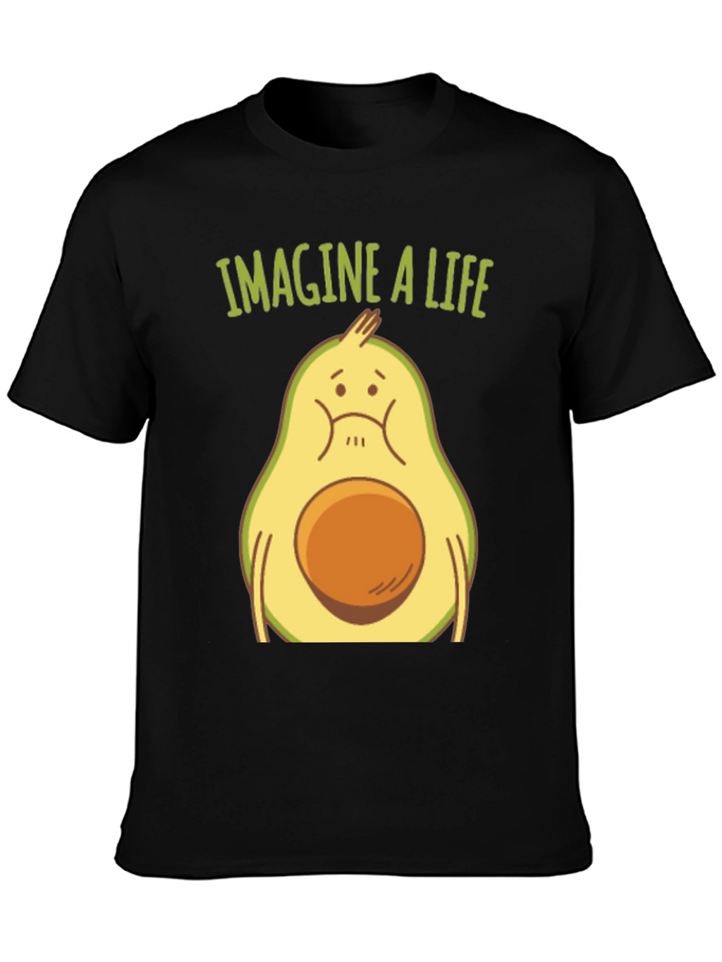 Imagine a Life Avocado Graphic Tee - Unisex