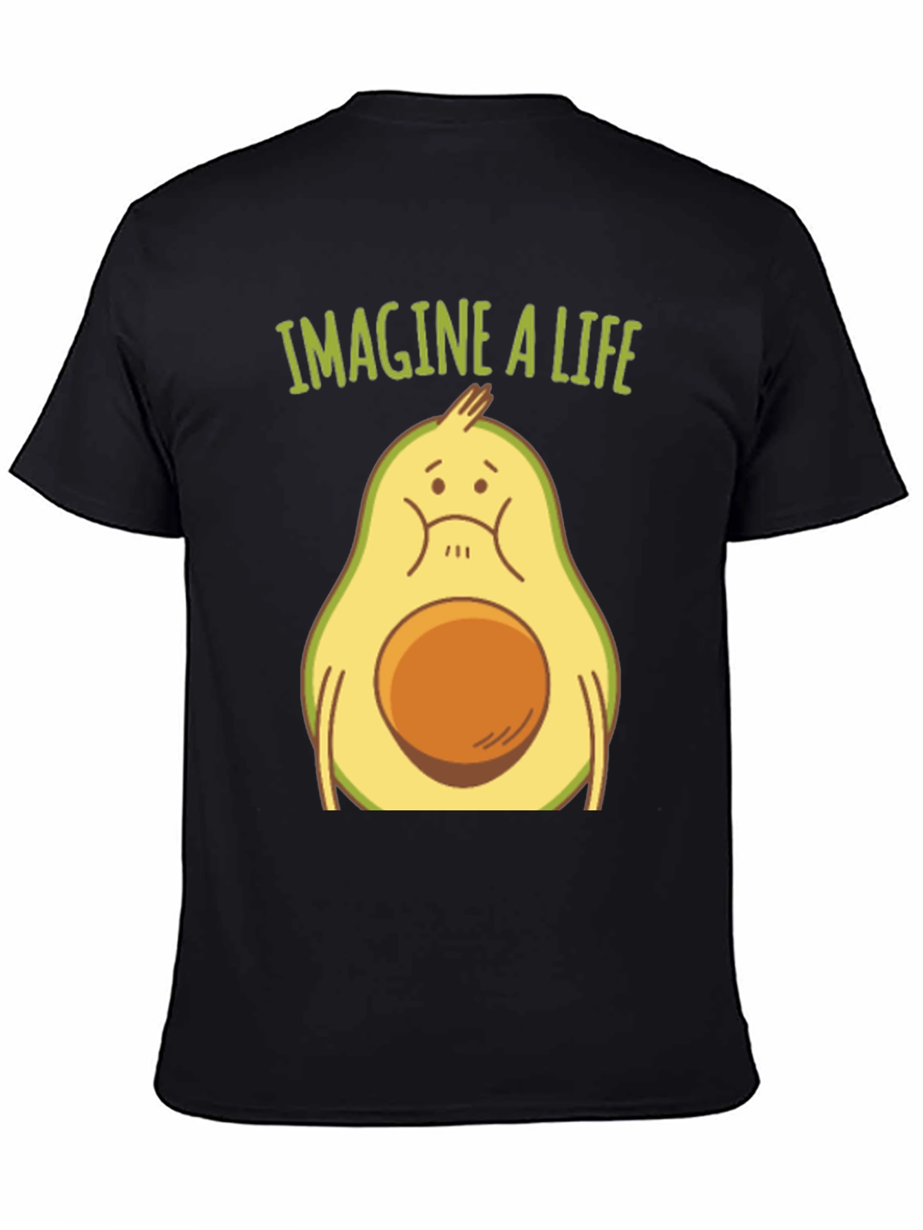 Imagine a Life Avocado Graphic Tee - Unisex