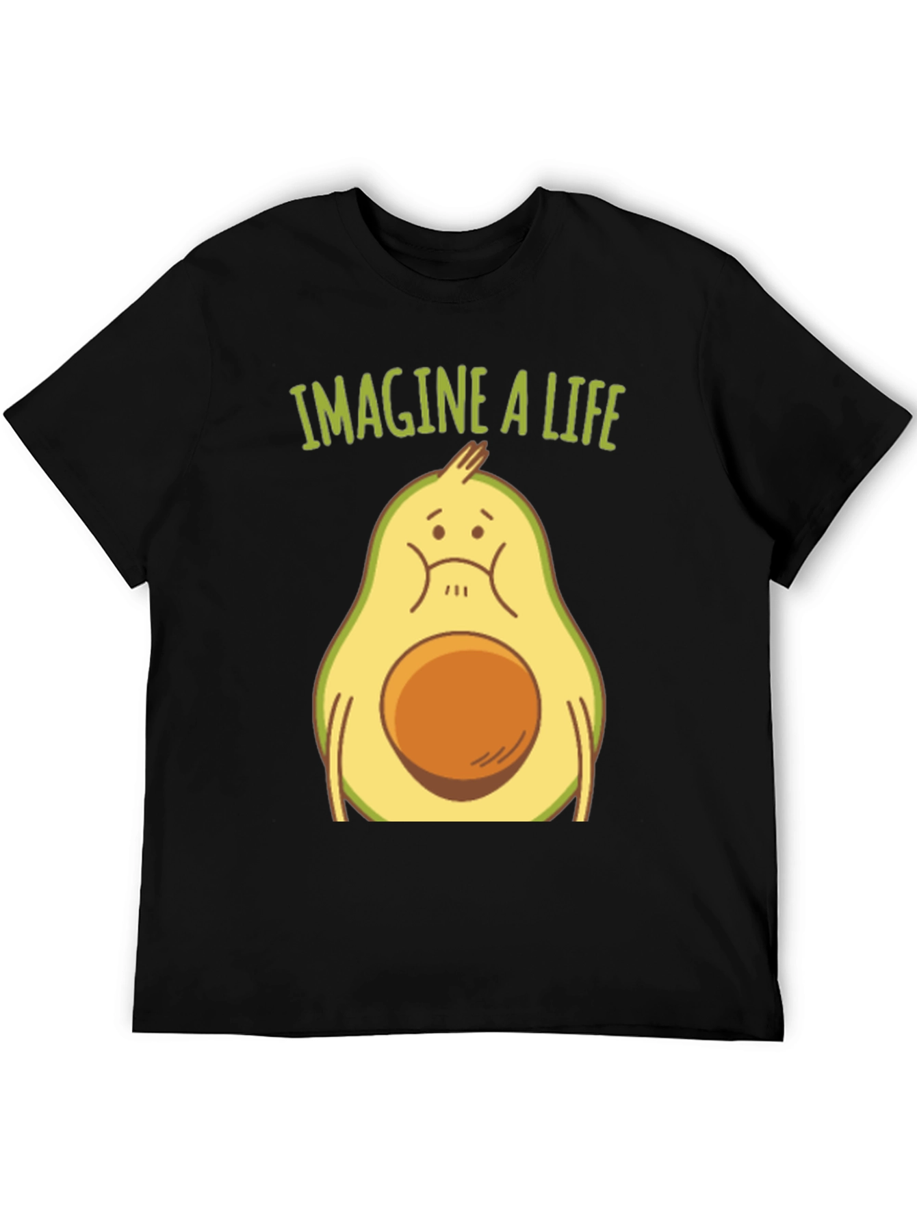 Imagine a Life Avocado Graphic Tee - Unisex