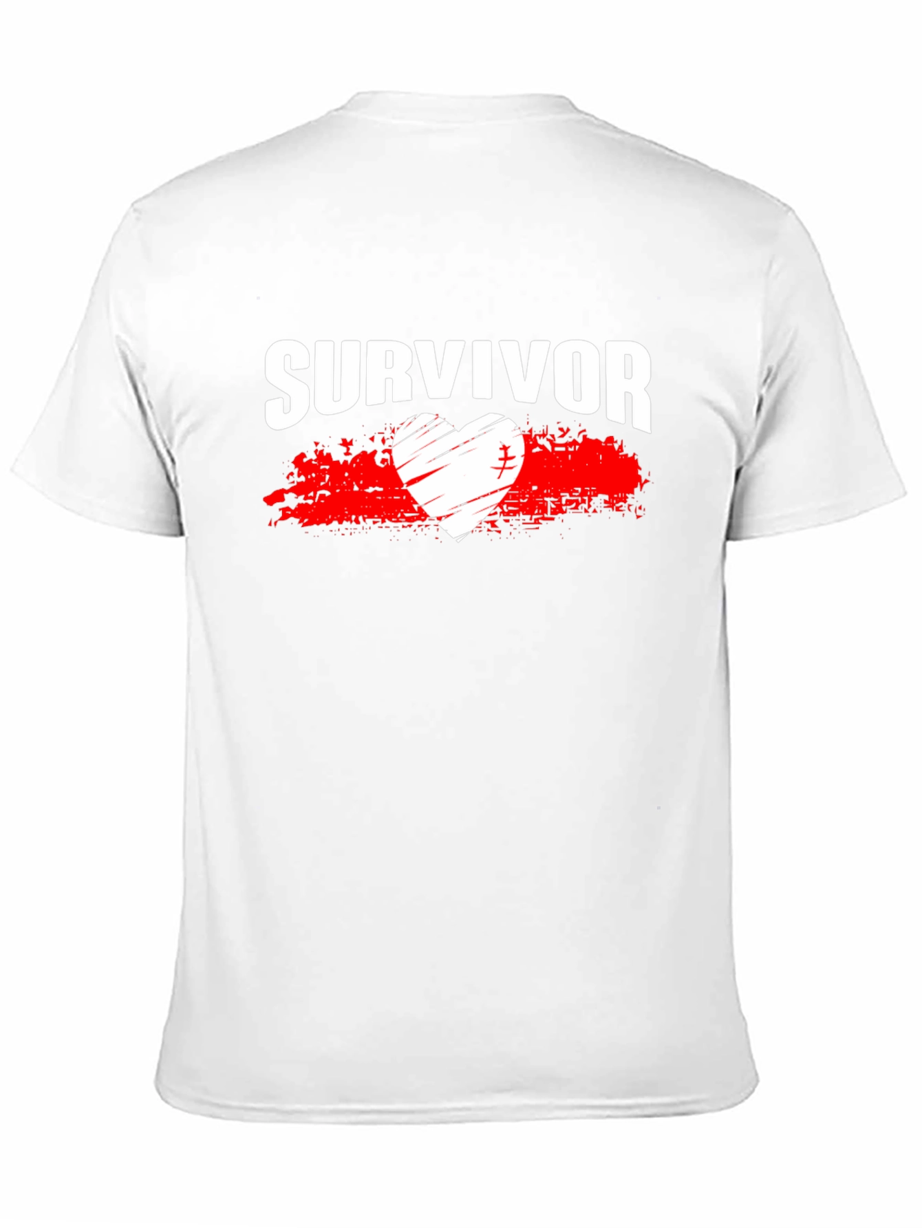 Survivor Heart Graphic T-Shirt