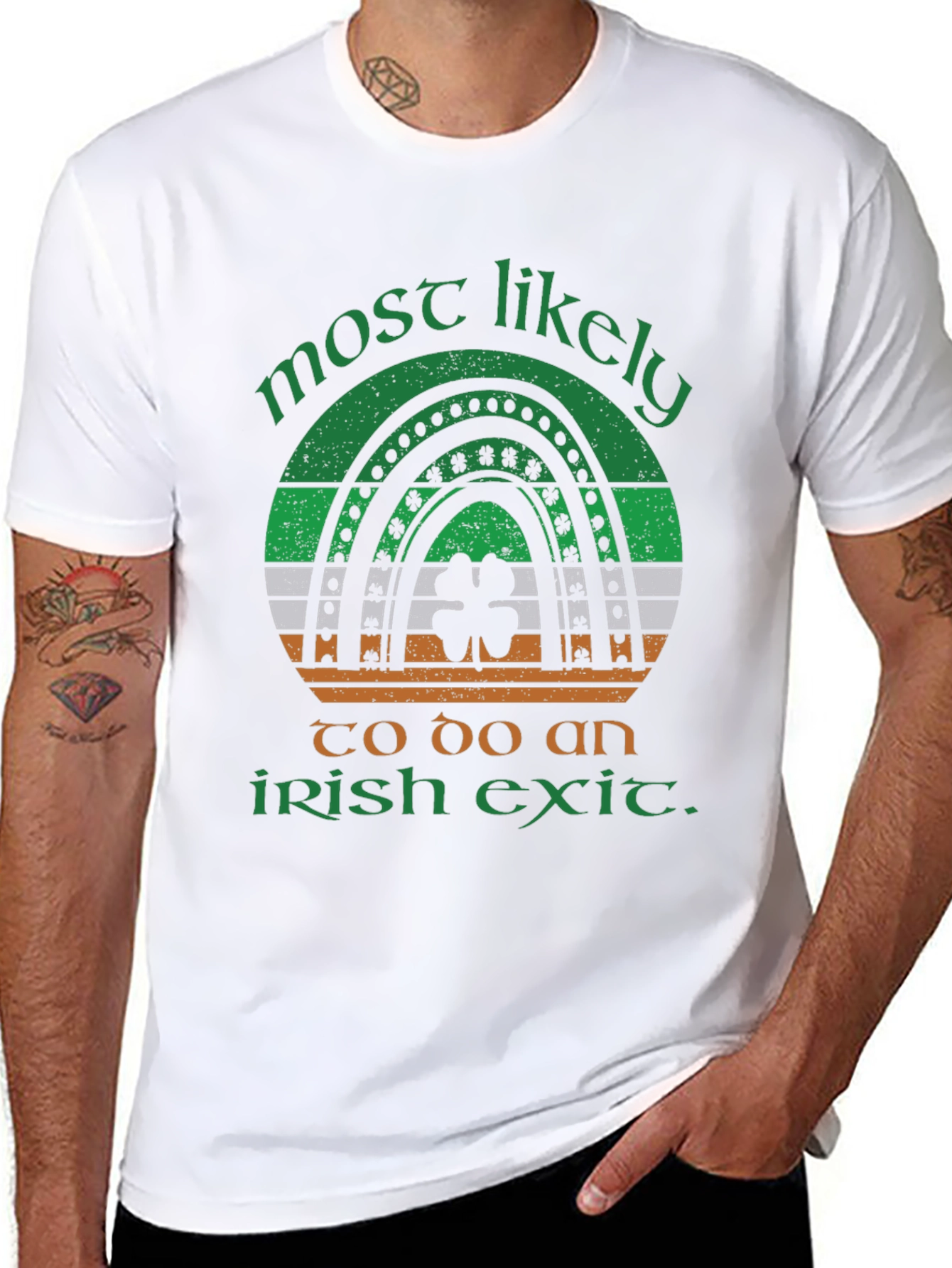 Irish Exit St. Patricks Day T-Shirt