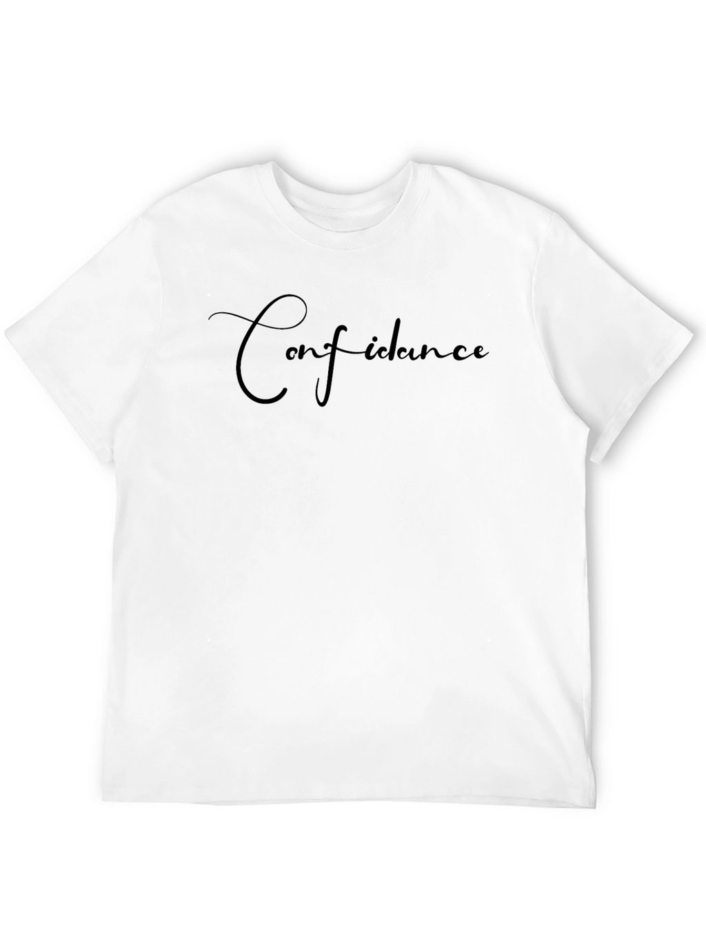 Confidence Black T-Shirt