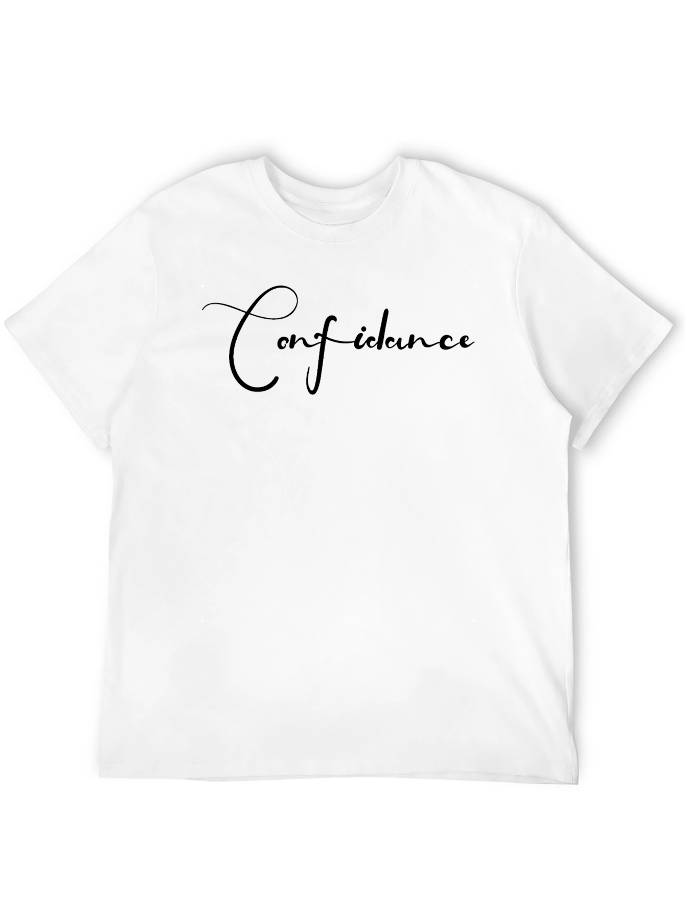 Confidence Black T-Shirt