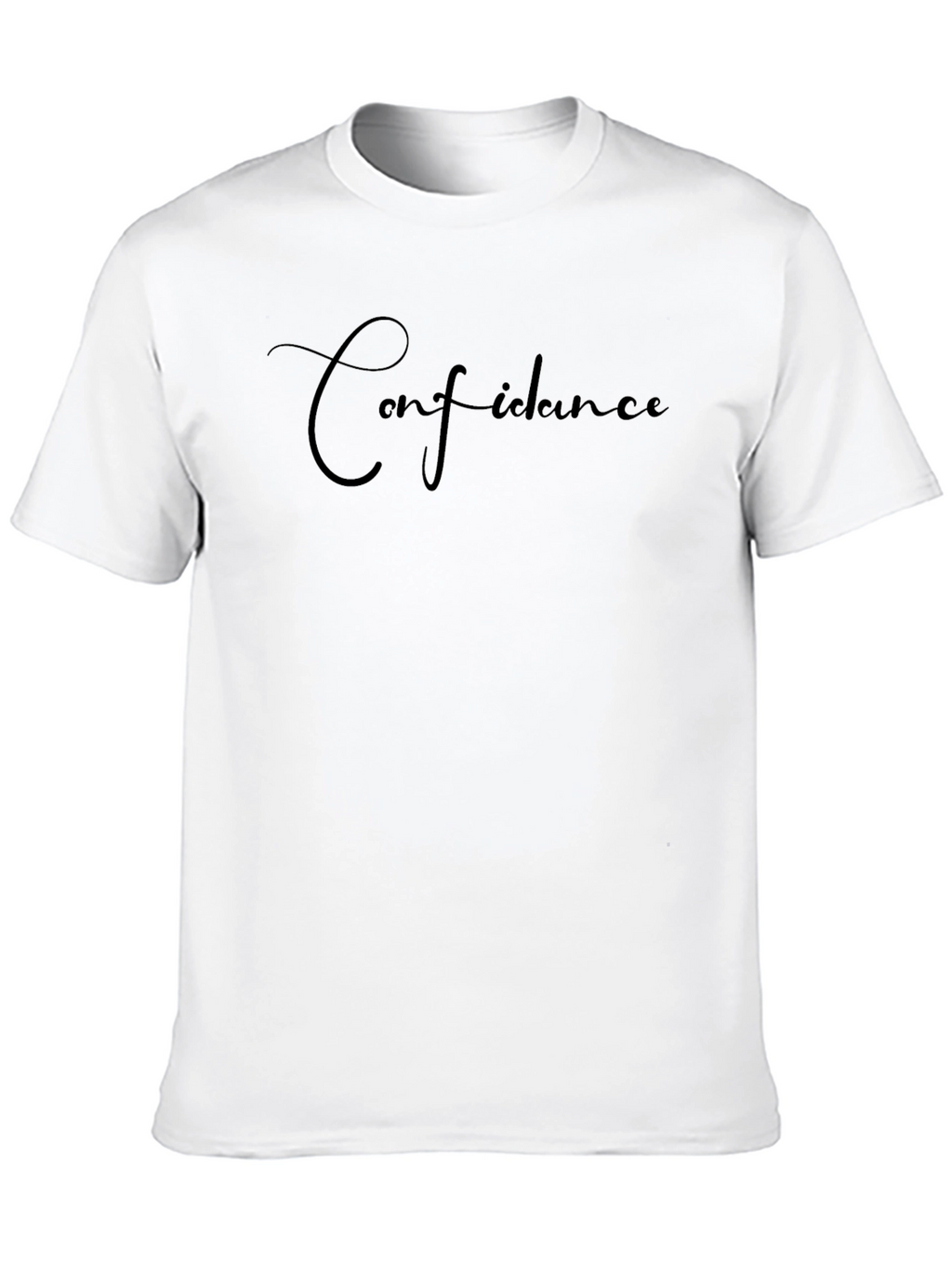 Confidence Black T-Shirt