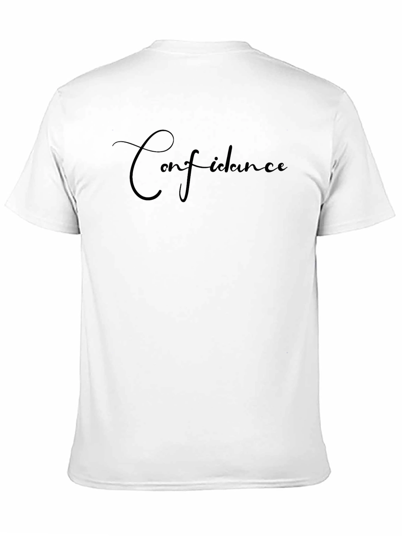 Confidence Black T-Shirt