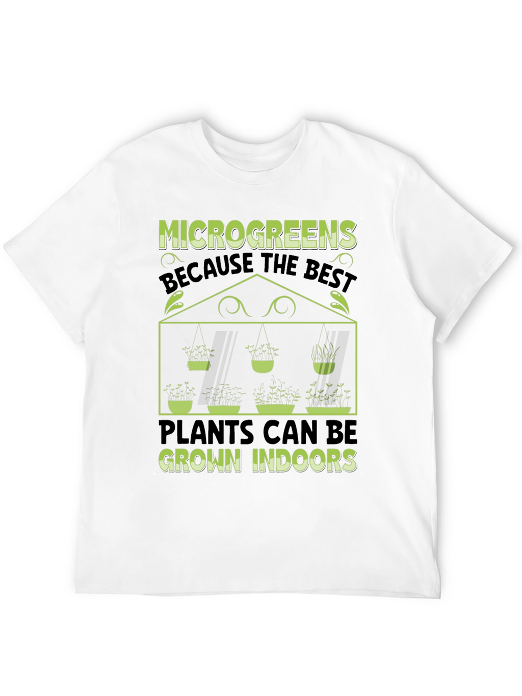 Microgreens Indoor Gardening T-Shirt