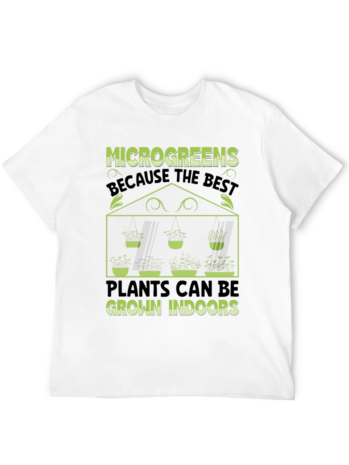 Microgreens Indoor Gardening T-Shirt