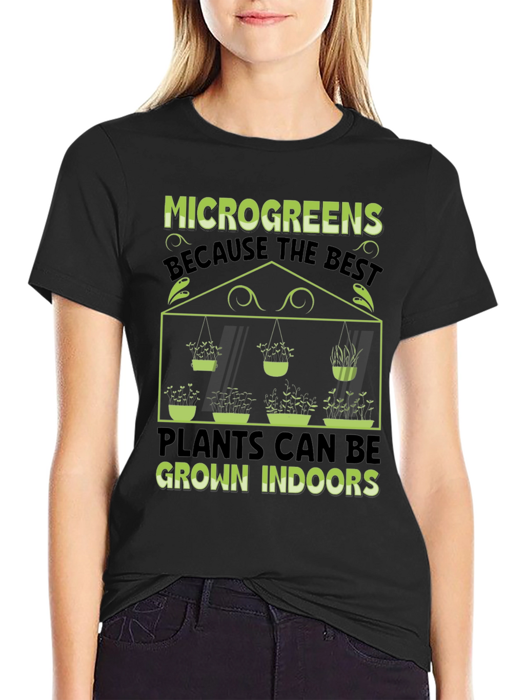 Microgreens Indoor Gardening T-Shirt
