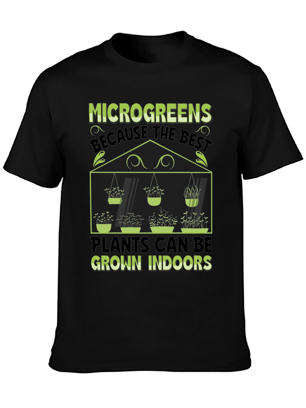 Microgreens Indoor Gardening T-Shirt