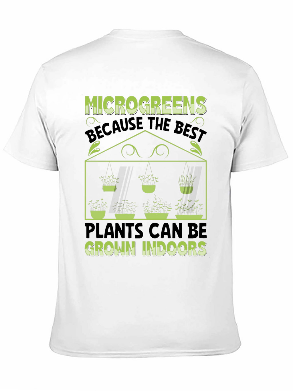 Microgreens Indoor Gardening T-Shirt