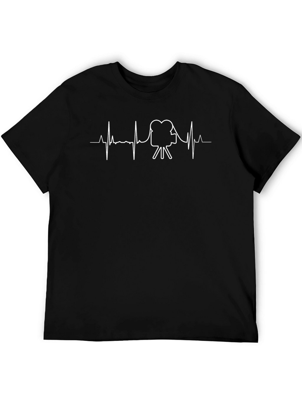 Camera Heartbeat T-Shirt - Film Lover Tee