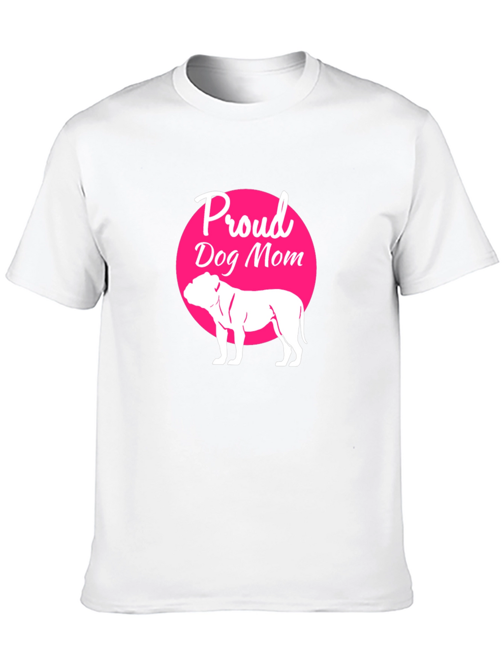 Proud Dog Mom T-Shirt - Black