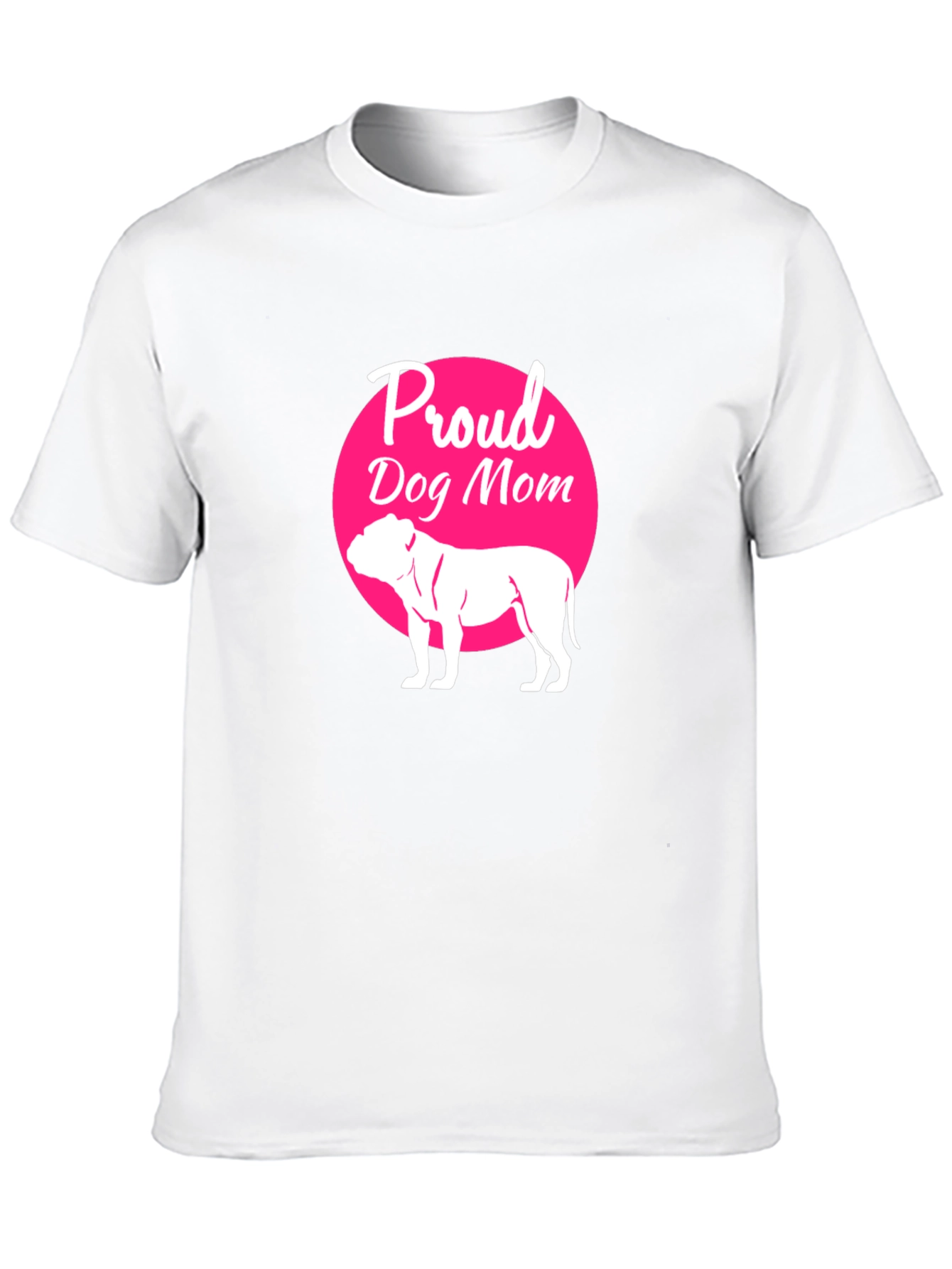 Proud Dog Mom T-Shirt - Black
