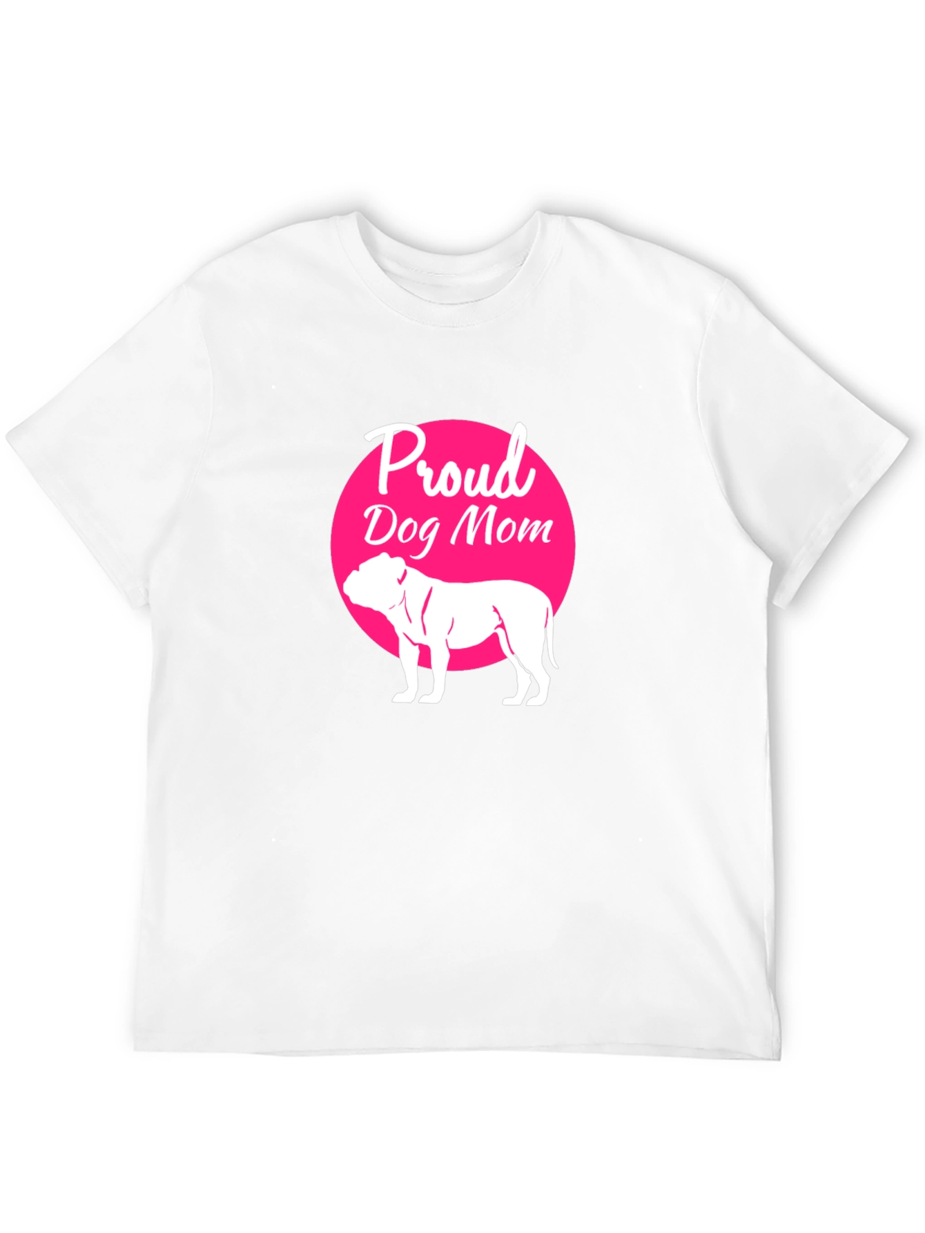 Proud Dog Mom T-Shirt - Black