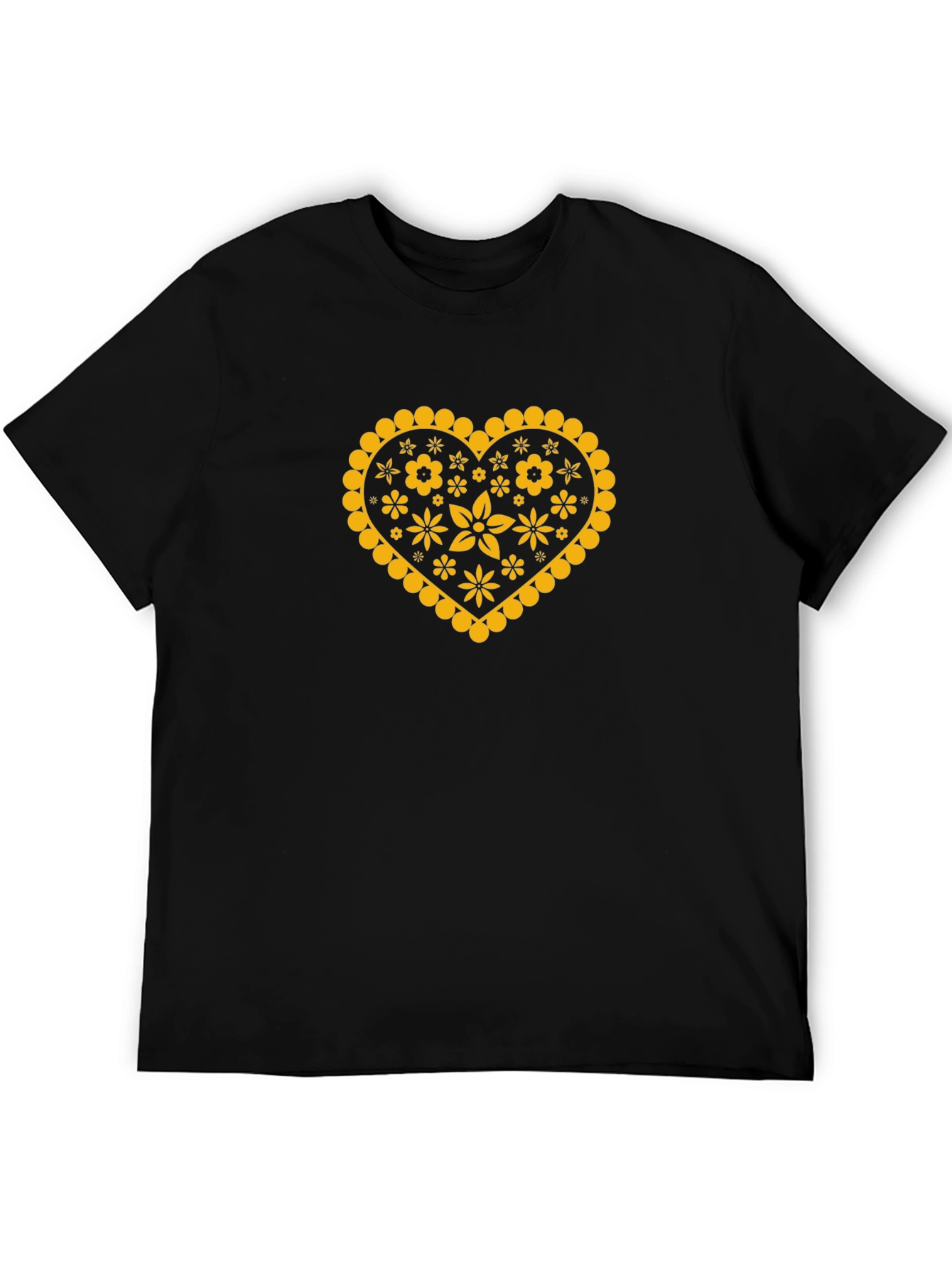 Heart Floral Graphic Tee