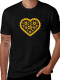 Heart Floral Graphic Tee