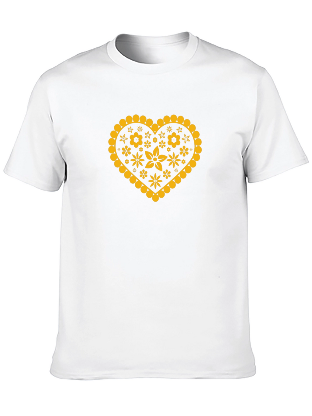 Heart Floral Graphic Tee