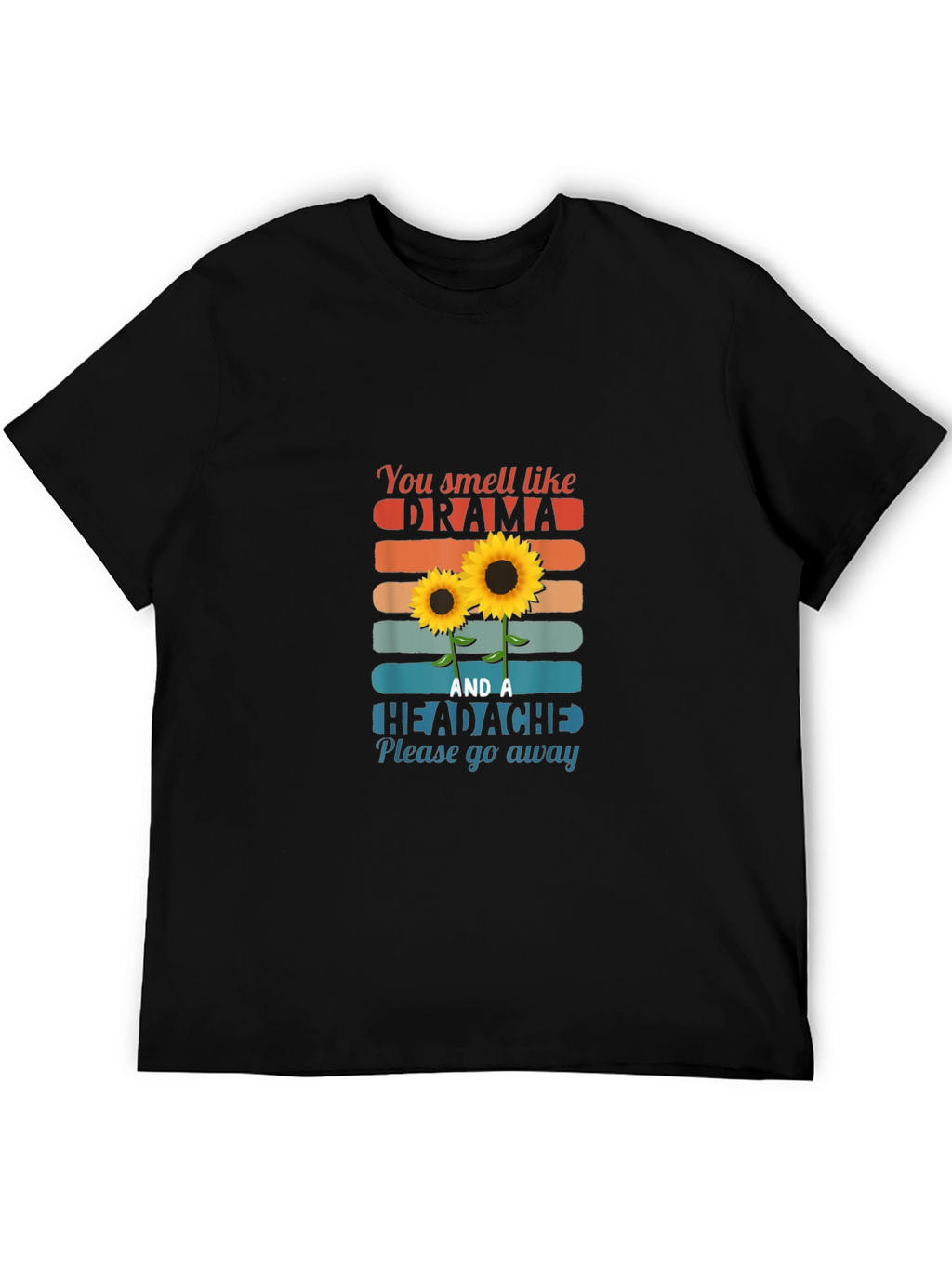 Drama Sunflower Graphic Tee