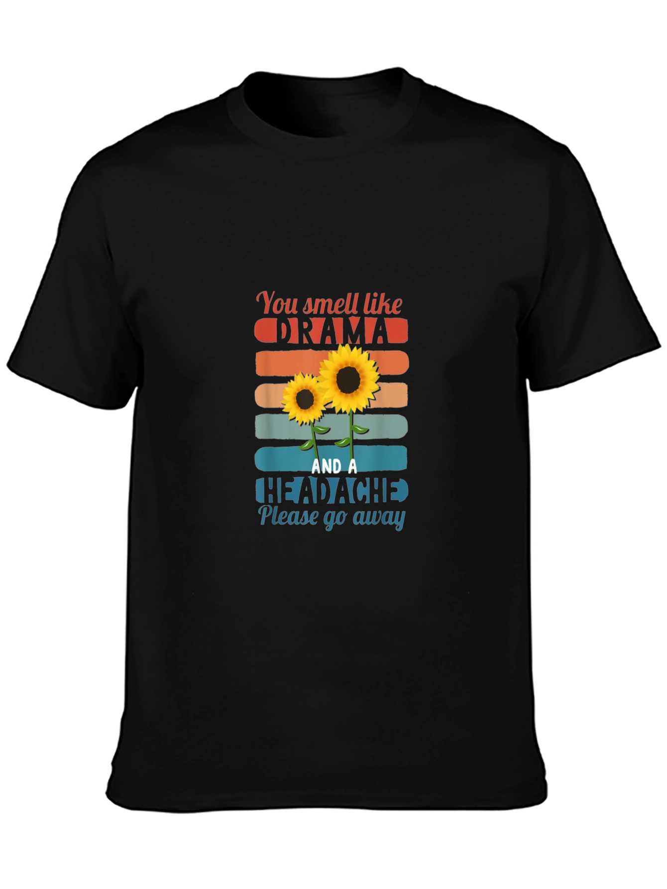Drama Sunflower Graphic Tee