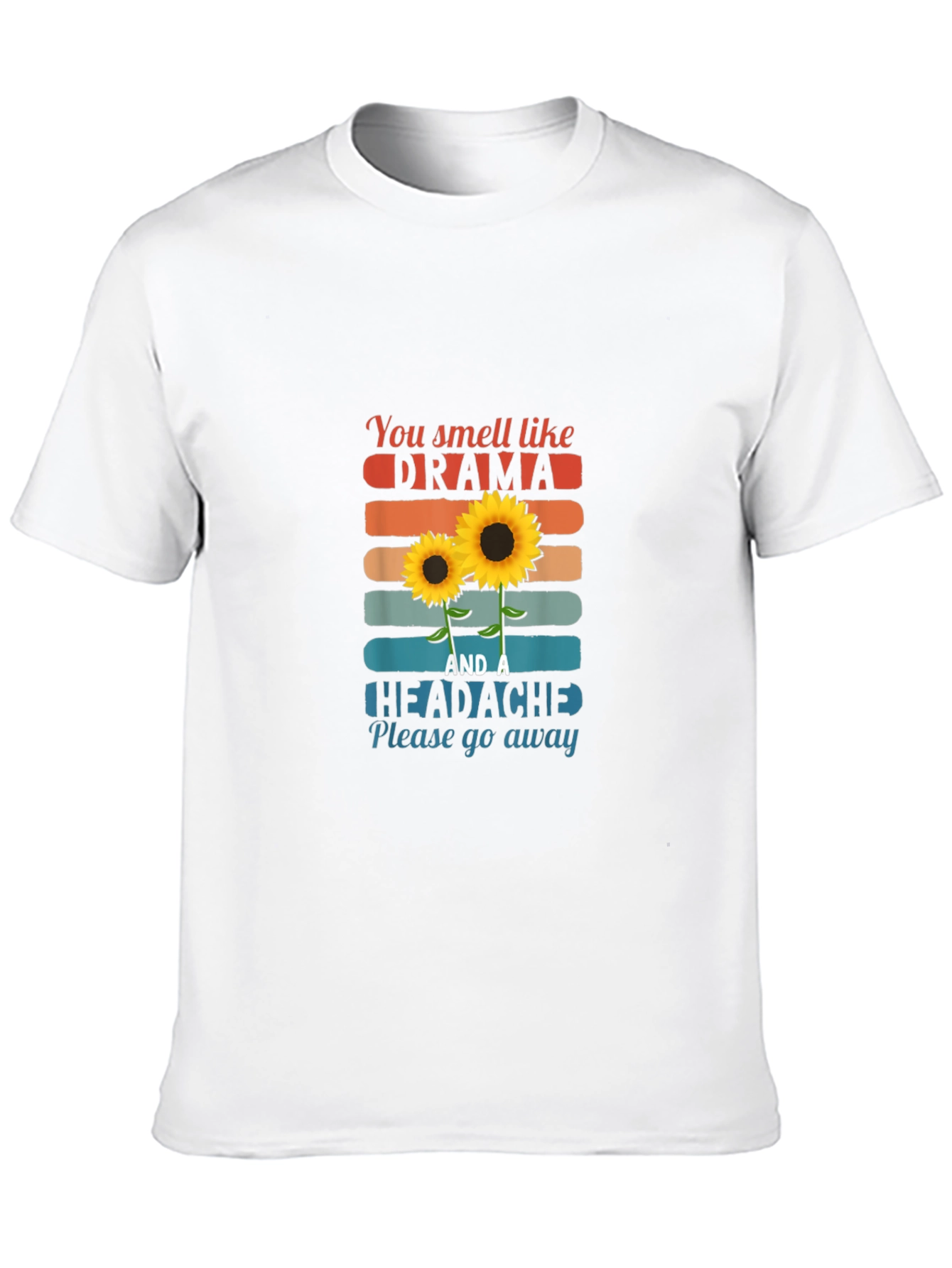 Drama Sunflower Graphic Tee