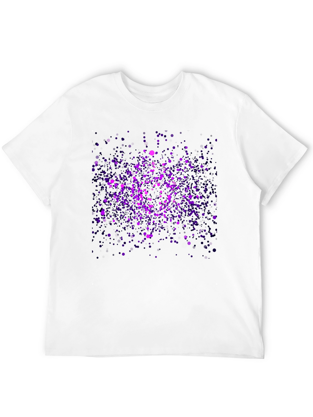 Cosmic Purple Splatter T-Shirt