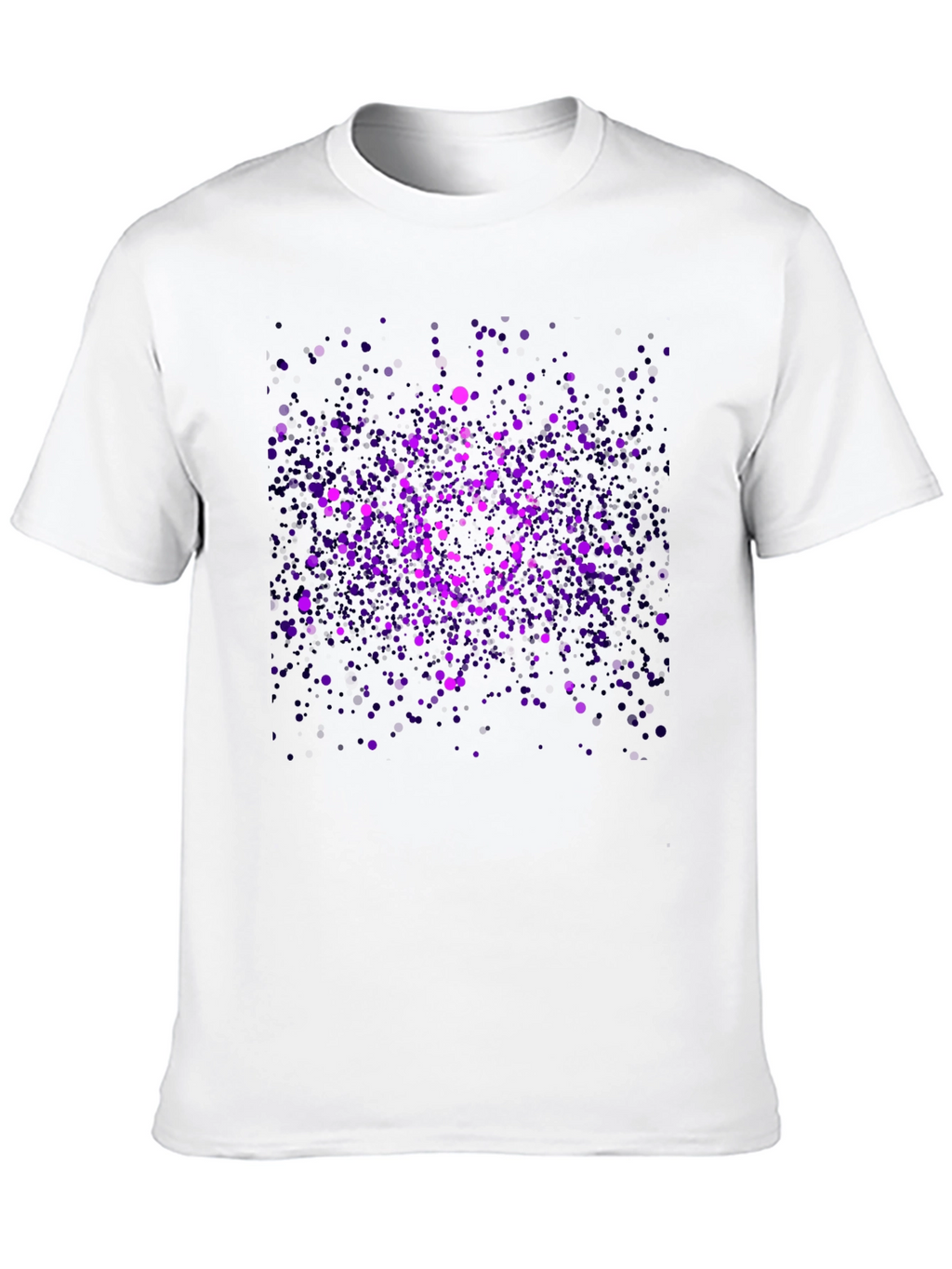 Cosmic Purple Splatter T-Shirt