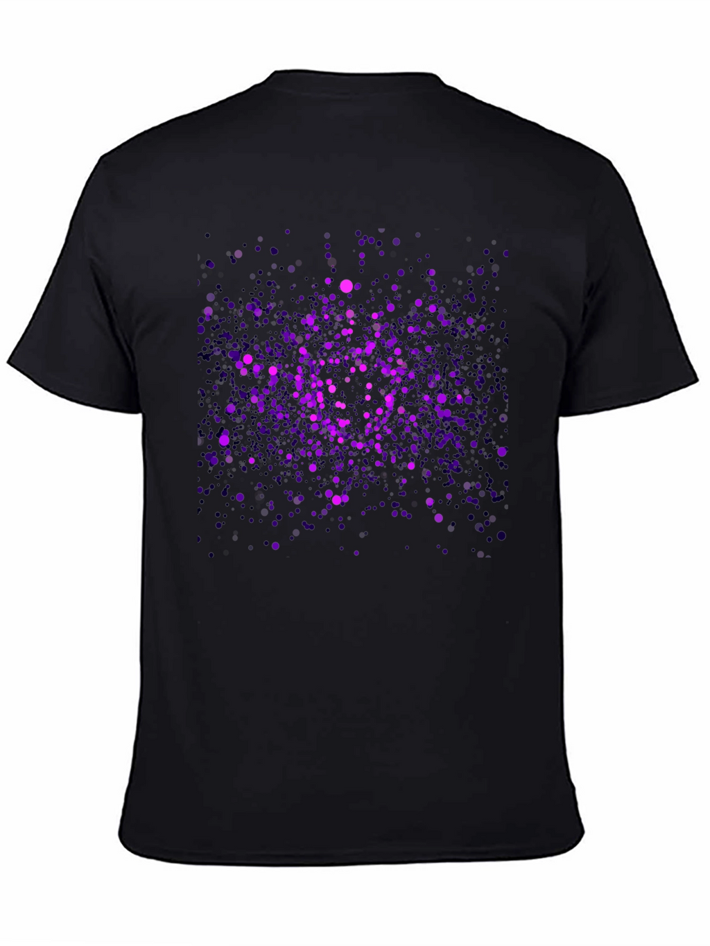 Cosmic Purple Splatter T-Shirt
