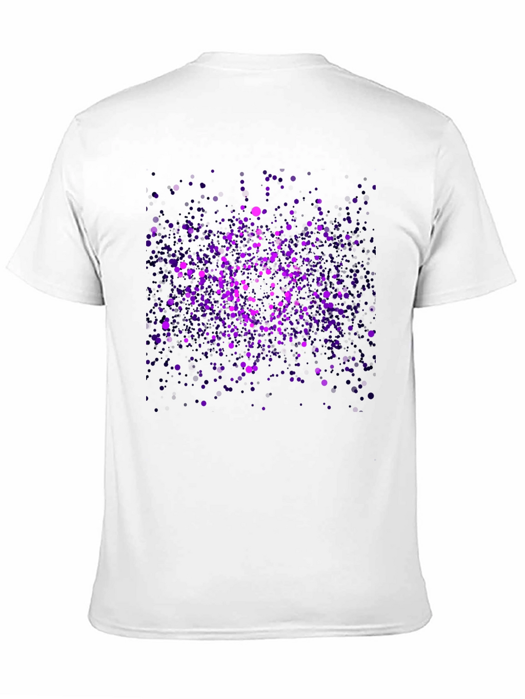 Cosmic Purple Splatter T-Shirt